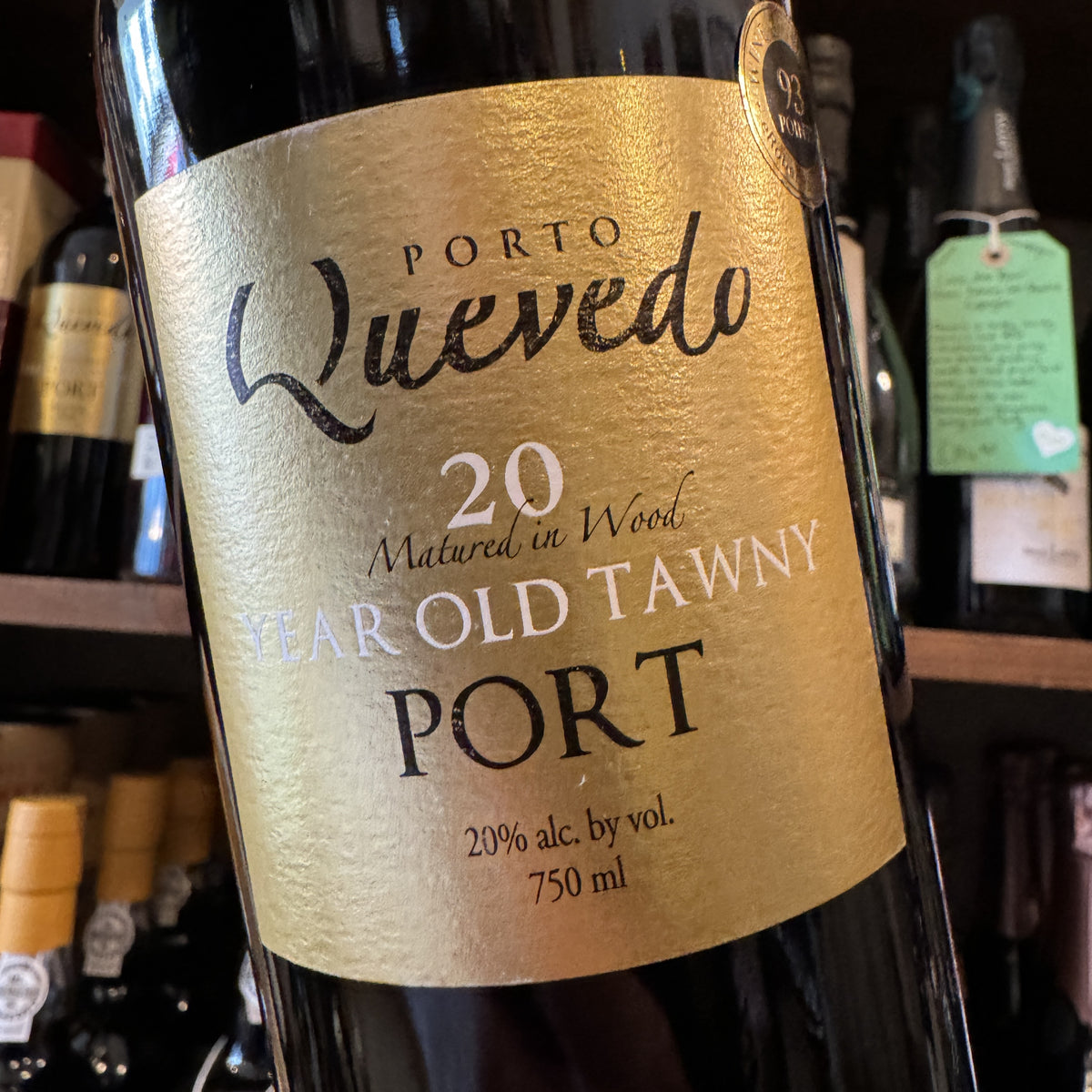 Quevedo 20 Year Old Tawny Port 75cl – St Andrews Wine Company Ltd
