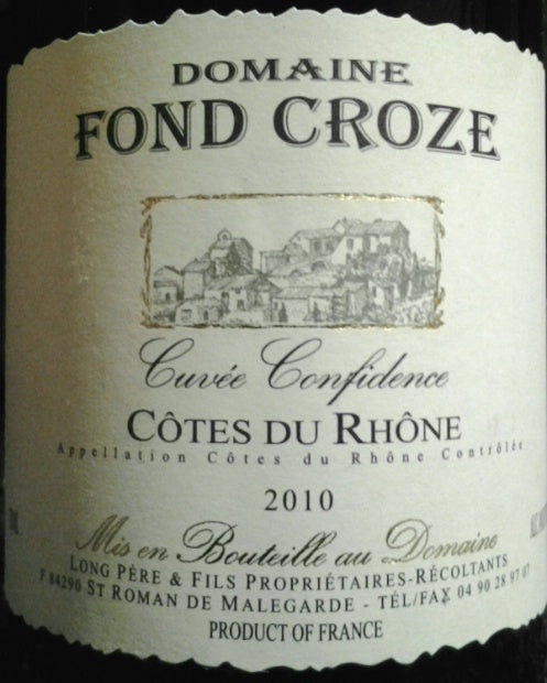 Domaine Fond Croze