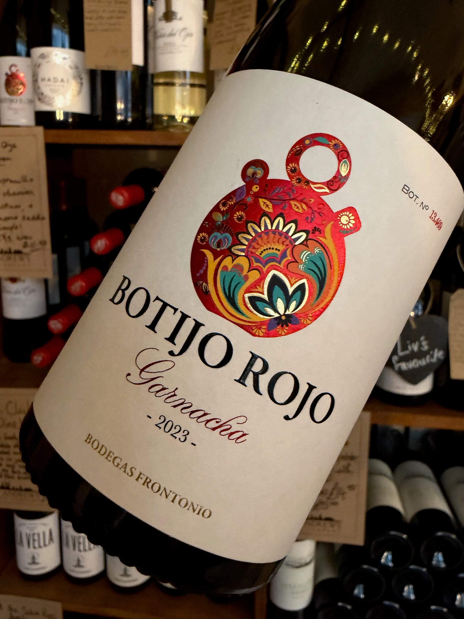 Botijo Rojo Garnacha 2023 75cl