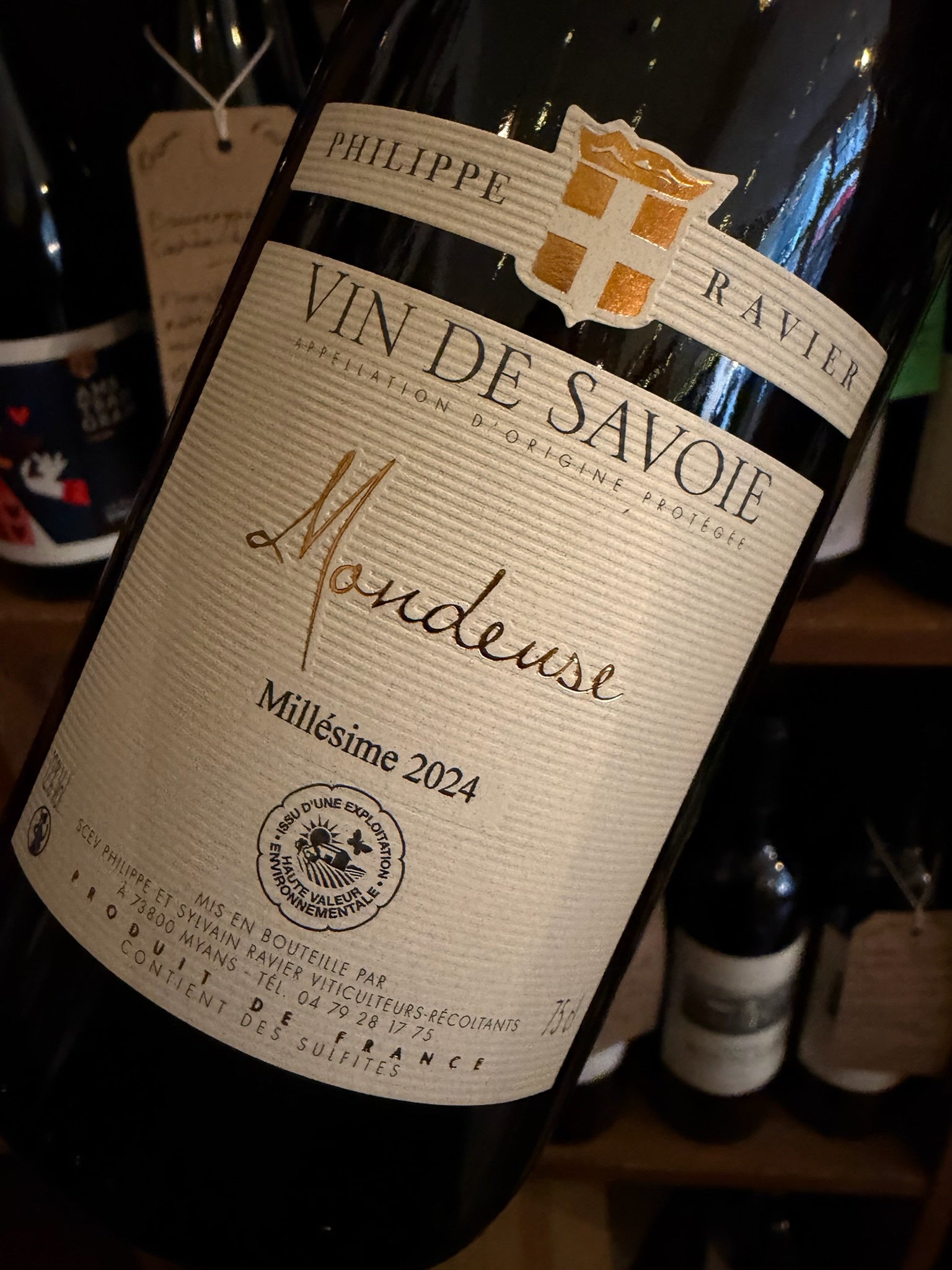 Domaine Philippe et Sylvain Ranvier Mondeuse Vin de Savoie 2021 75cl