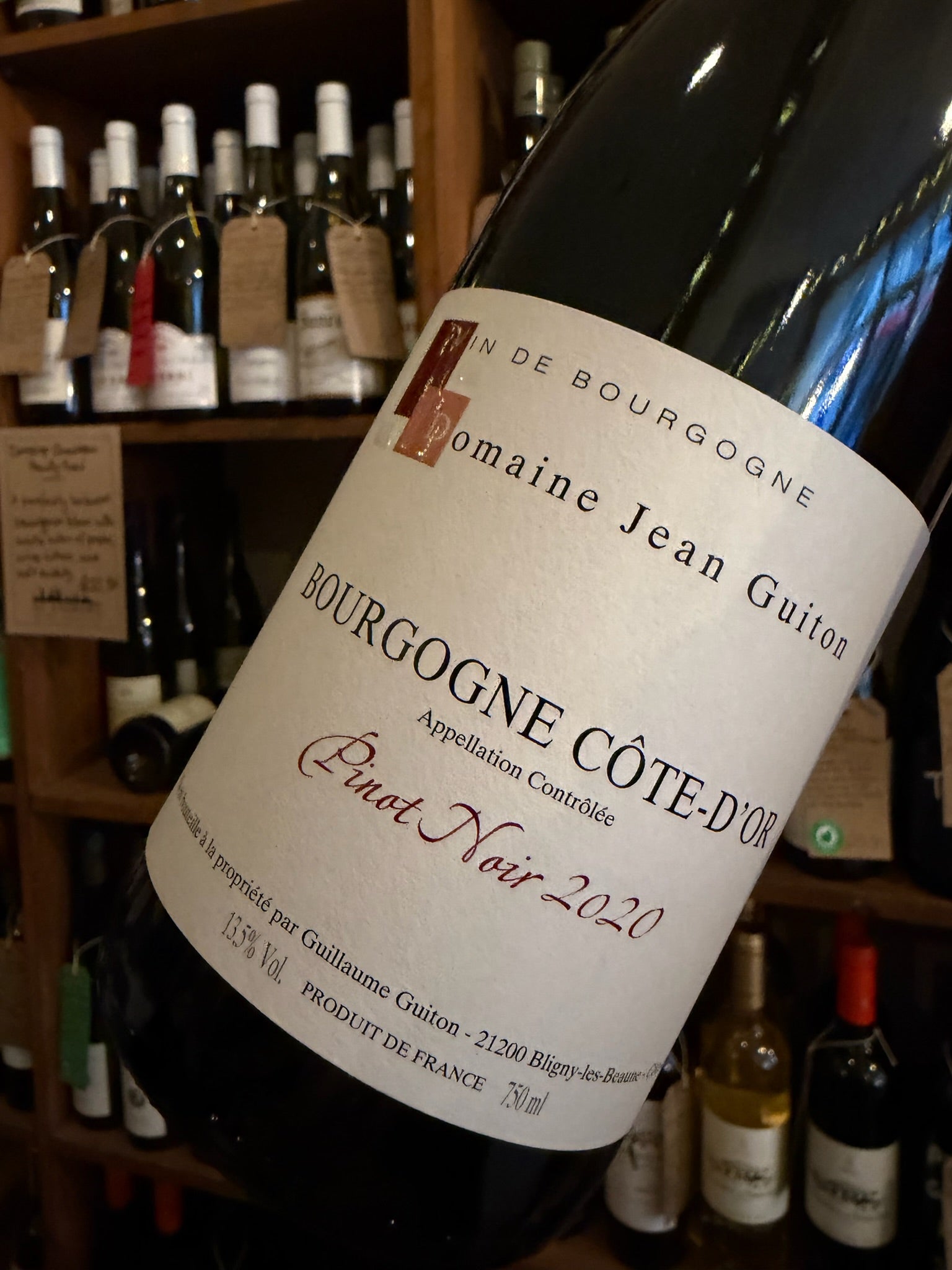 Domaine Jean Guiton Bourgogne Cote d'Or 2020 75cl