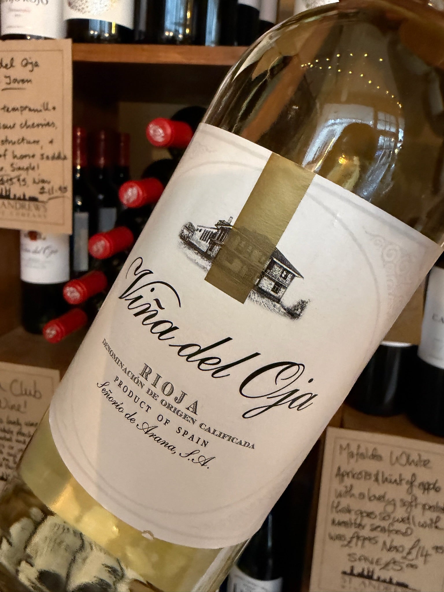 Bodegas Senorio de Arana Rioja Blanca Vina del Oja 2024 75cl