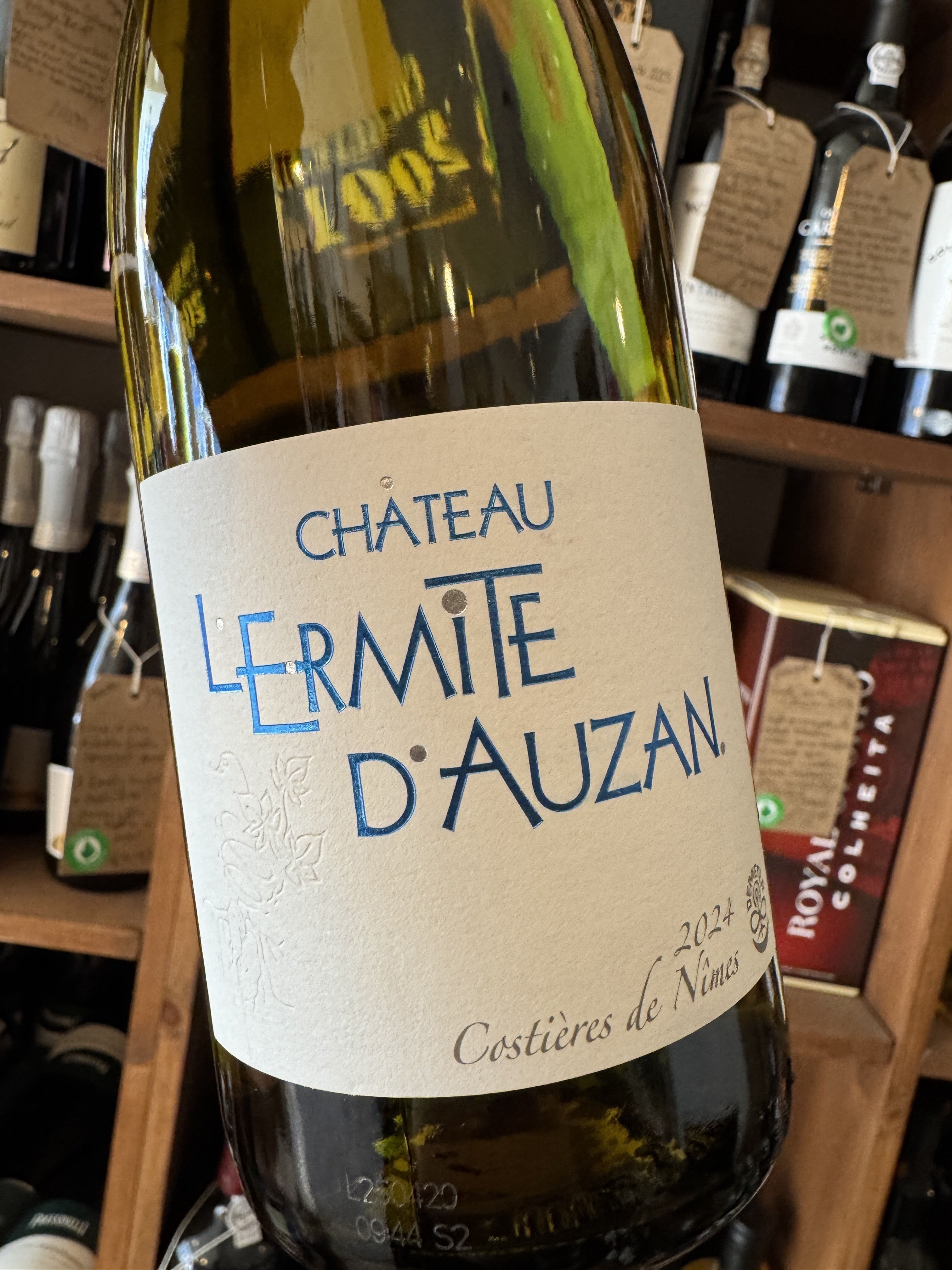 Chateau L'Ermite d'Auzan Costieres de Nimes Blanc 2024 75cl