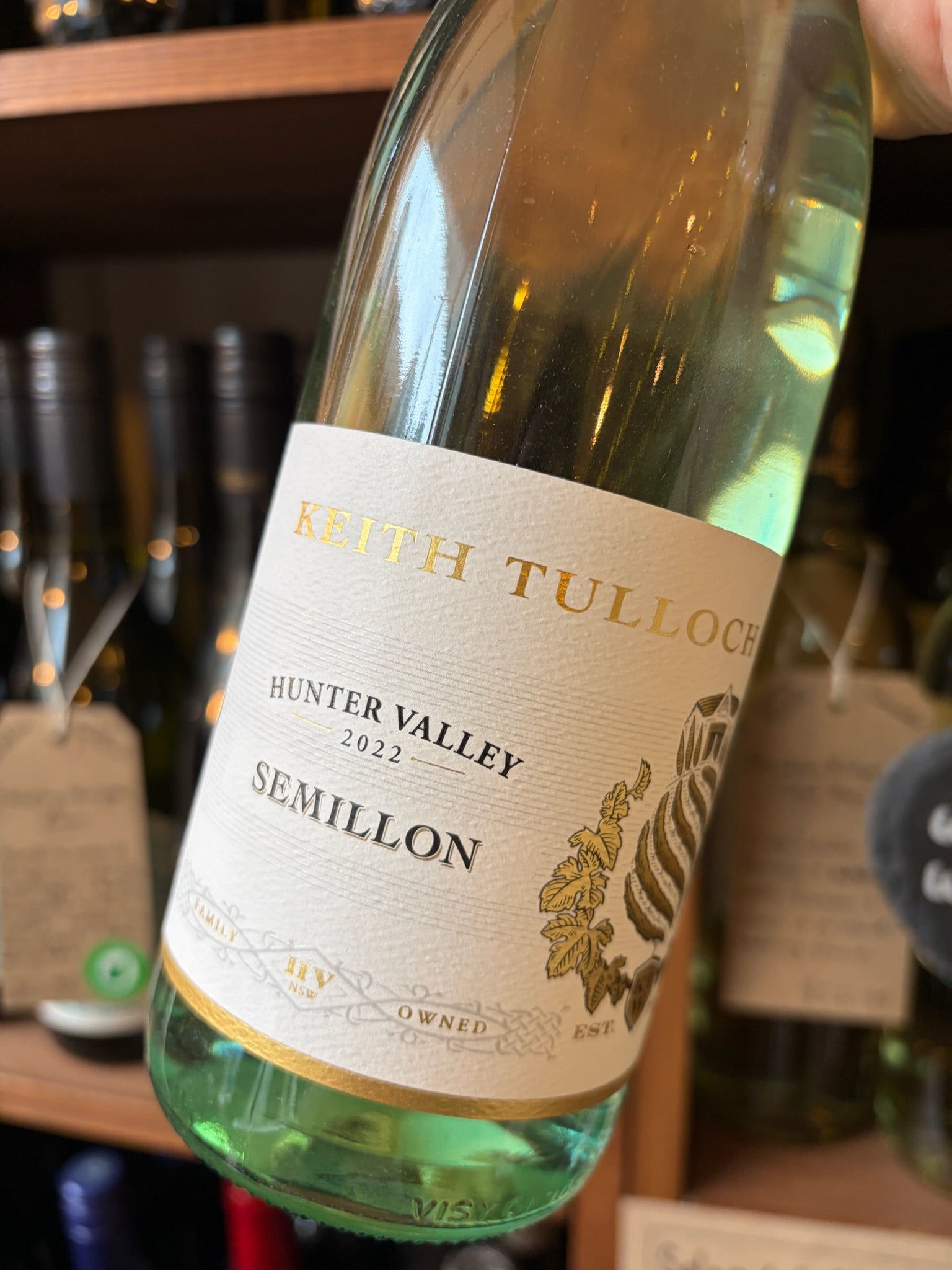 Keith Tulloch Hunter Valley Semillon 2022 75cl