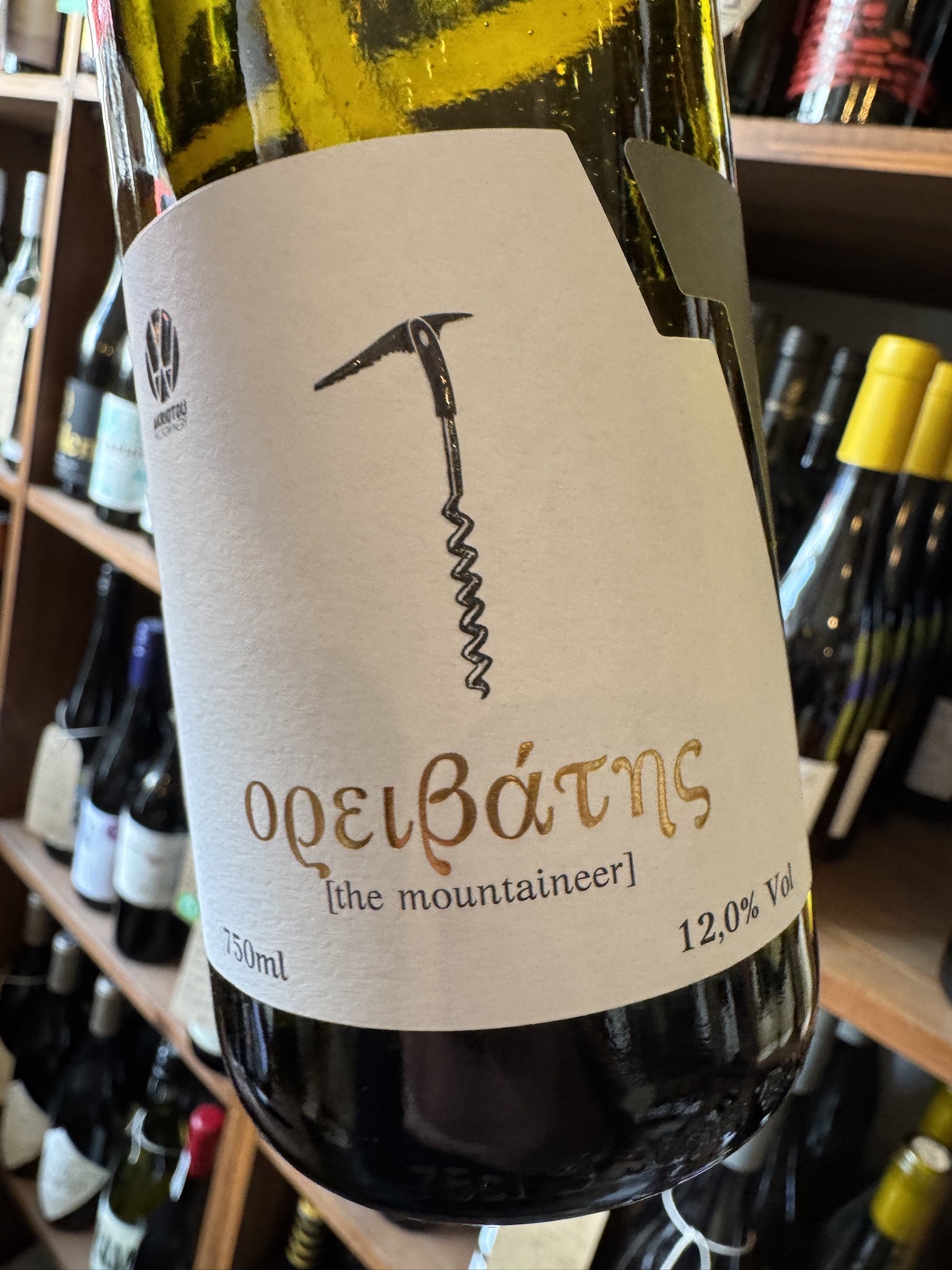 Akriotou Orivatis Old Vine Savatiano ' The Mountaineer' Sterea Ellada 2024 75cl