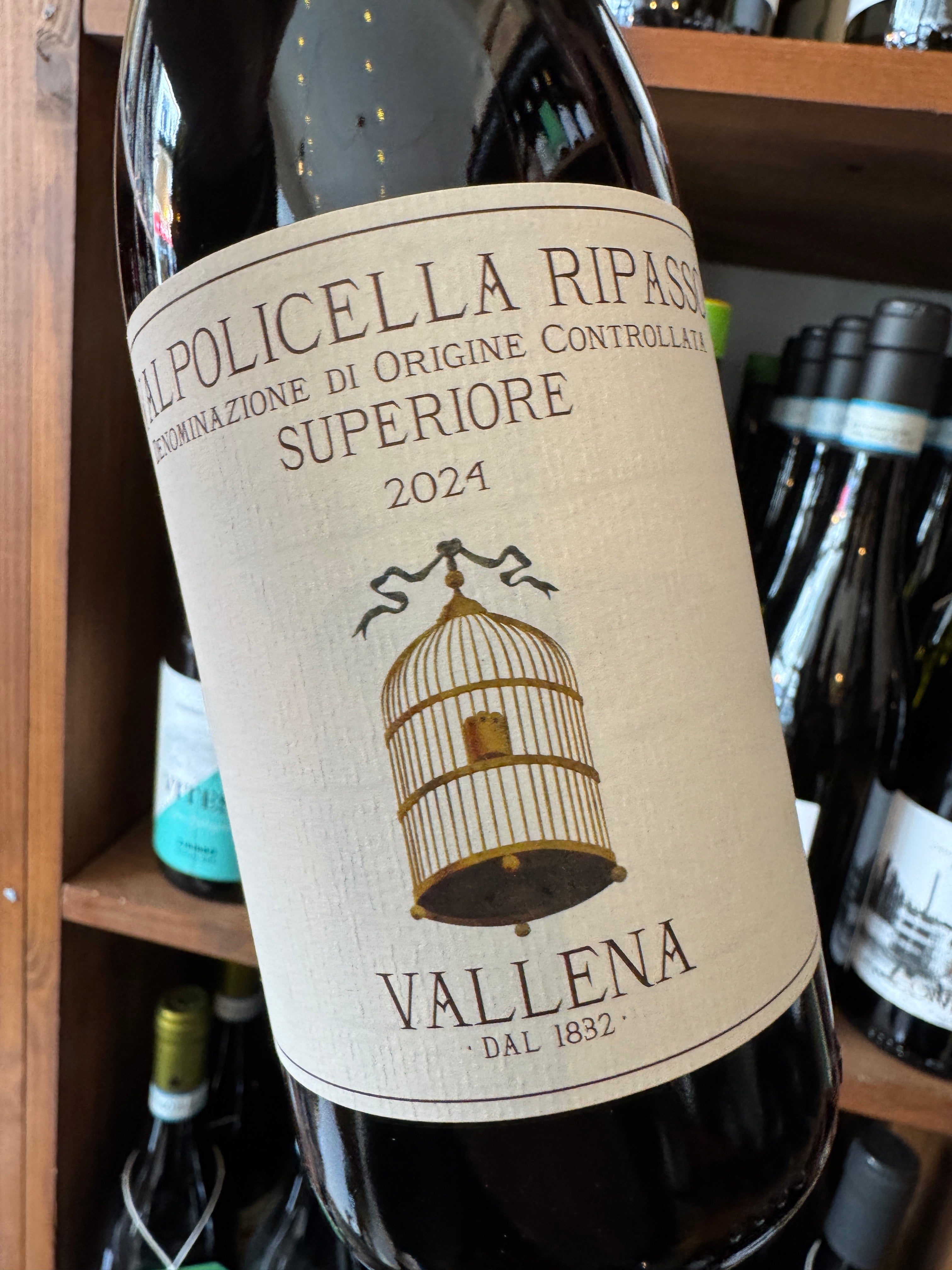Vallena Valpolicella Classico Superiore Ripasso 2023 75cl