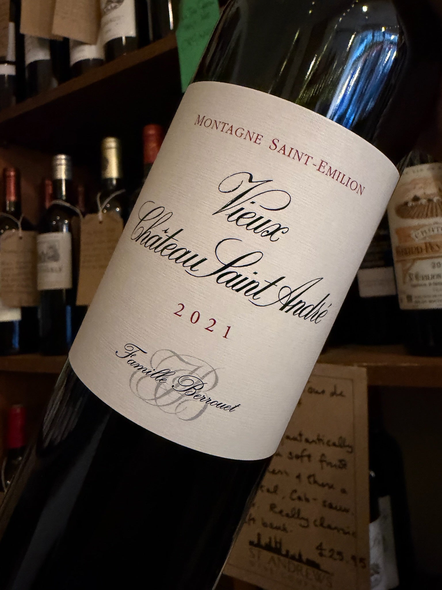 Vieux Chateau Saint Andre 2021 75cl