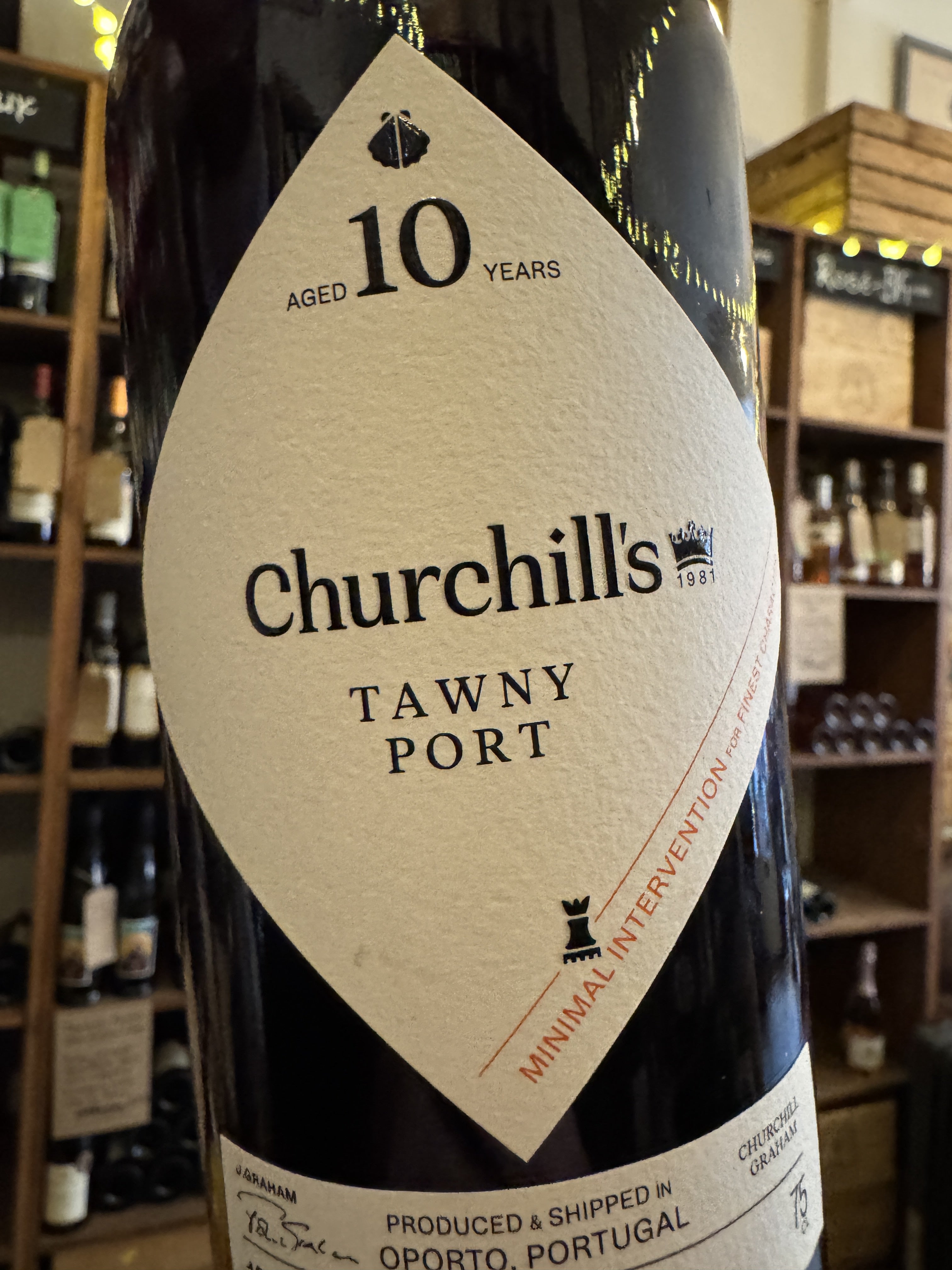 Churchills 10 Year Old Tawny Port 75cl