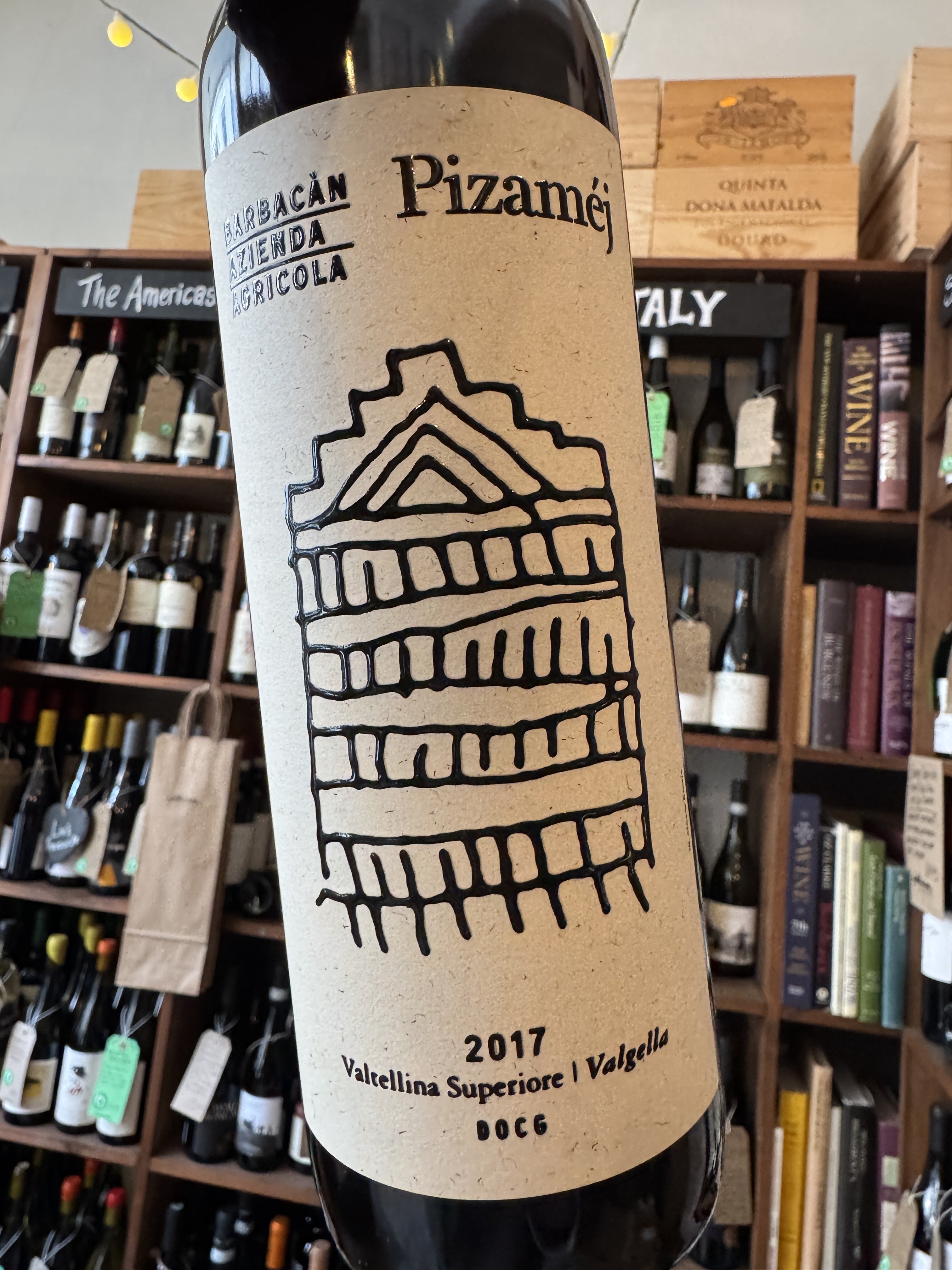 Barbacan Valgella Pizamej Valtellina Superiore 2017 75cl