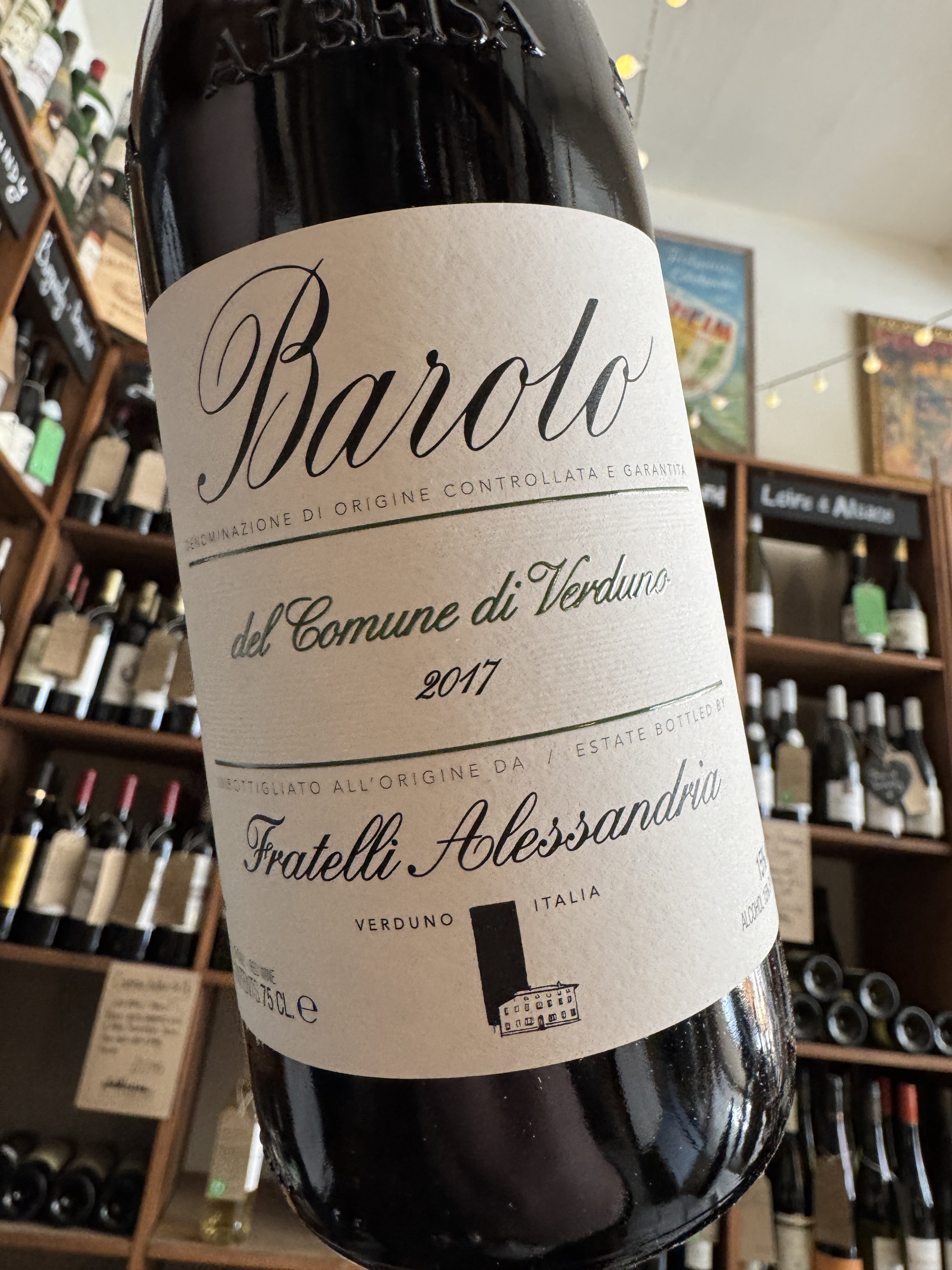 Fratelli Alessandria Barolo di Commune di Verduno 2017 75cl