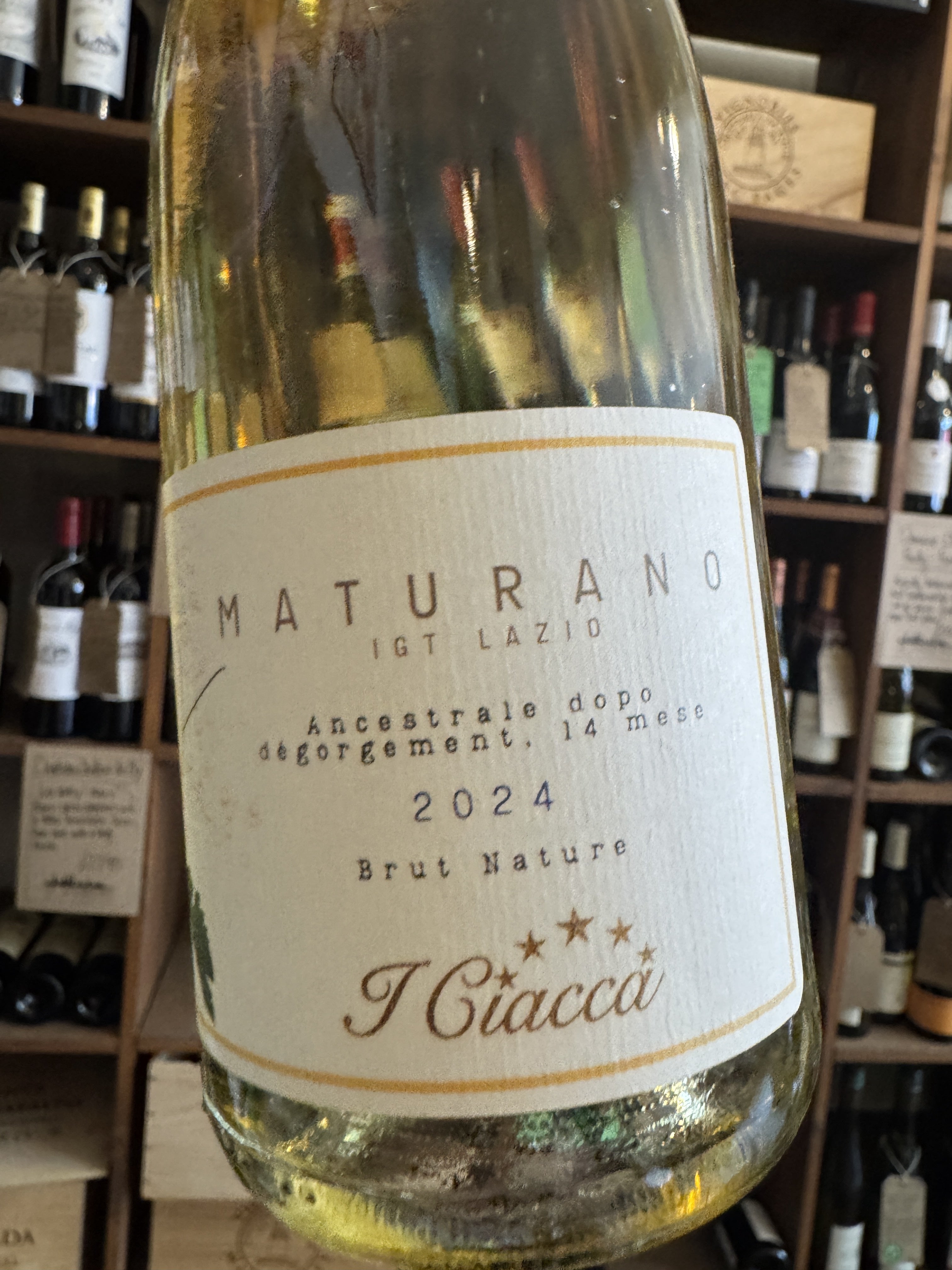 I Ciacca Maturano Ancestral Brut Nature 2024 75cl