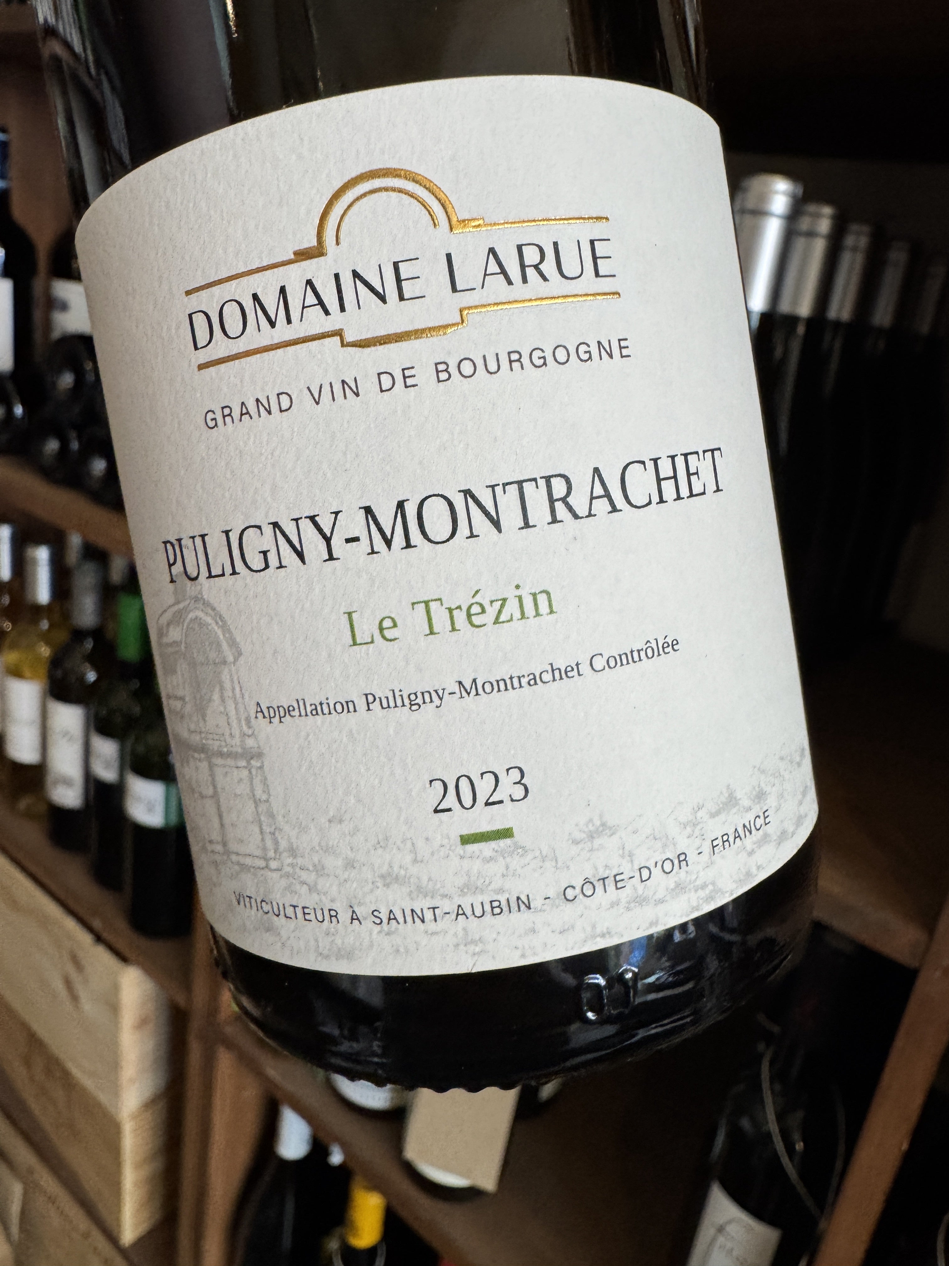 Domaine Larue Puligny Montrachet Le Trezin 2023 75cl