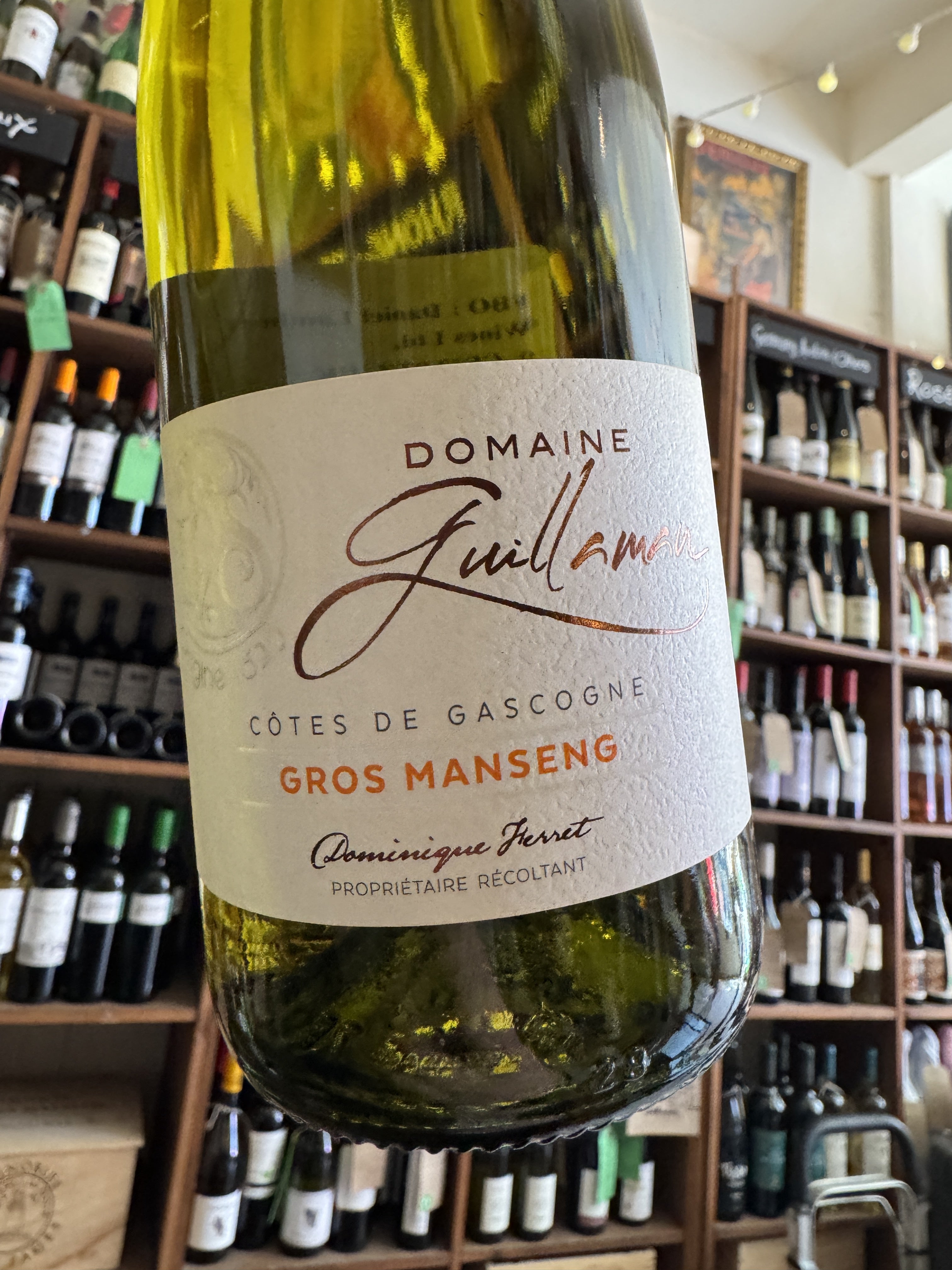 Domaine Guillaman Gros Manseng 2023 75cl