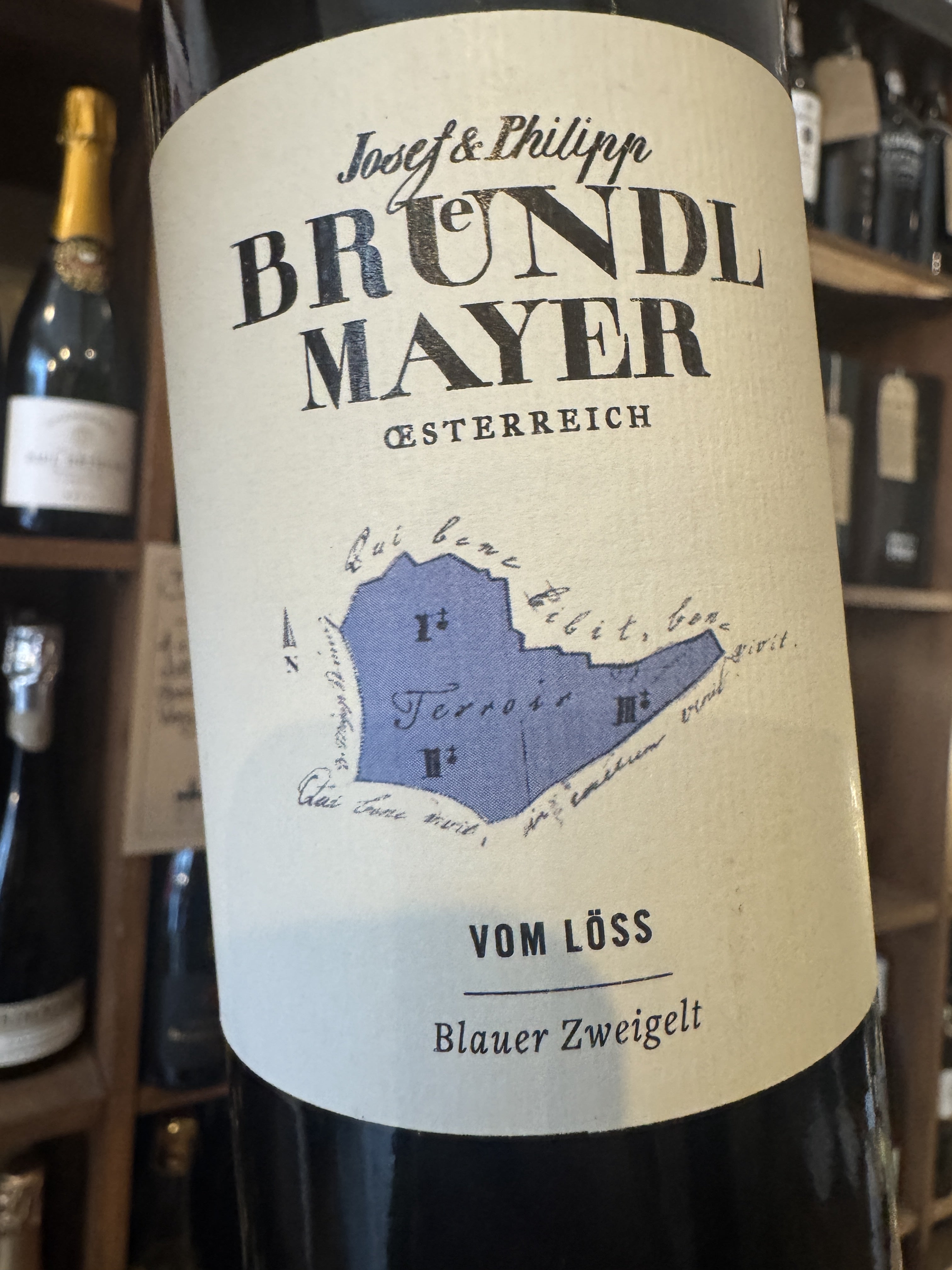 Josef & Philippe Brundlmayer Vom Loss Blauer Zweigelt 2022 75cl