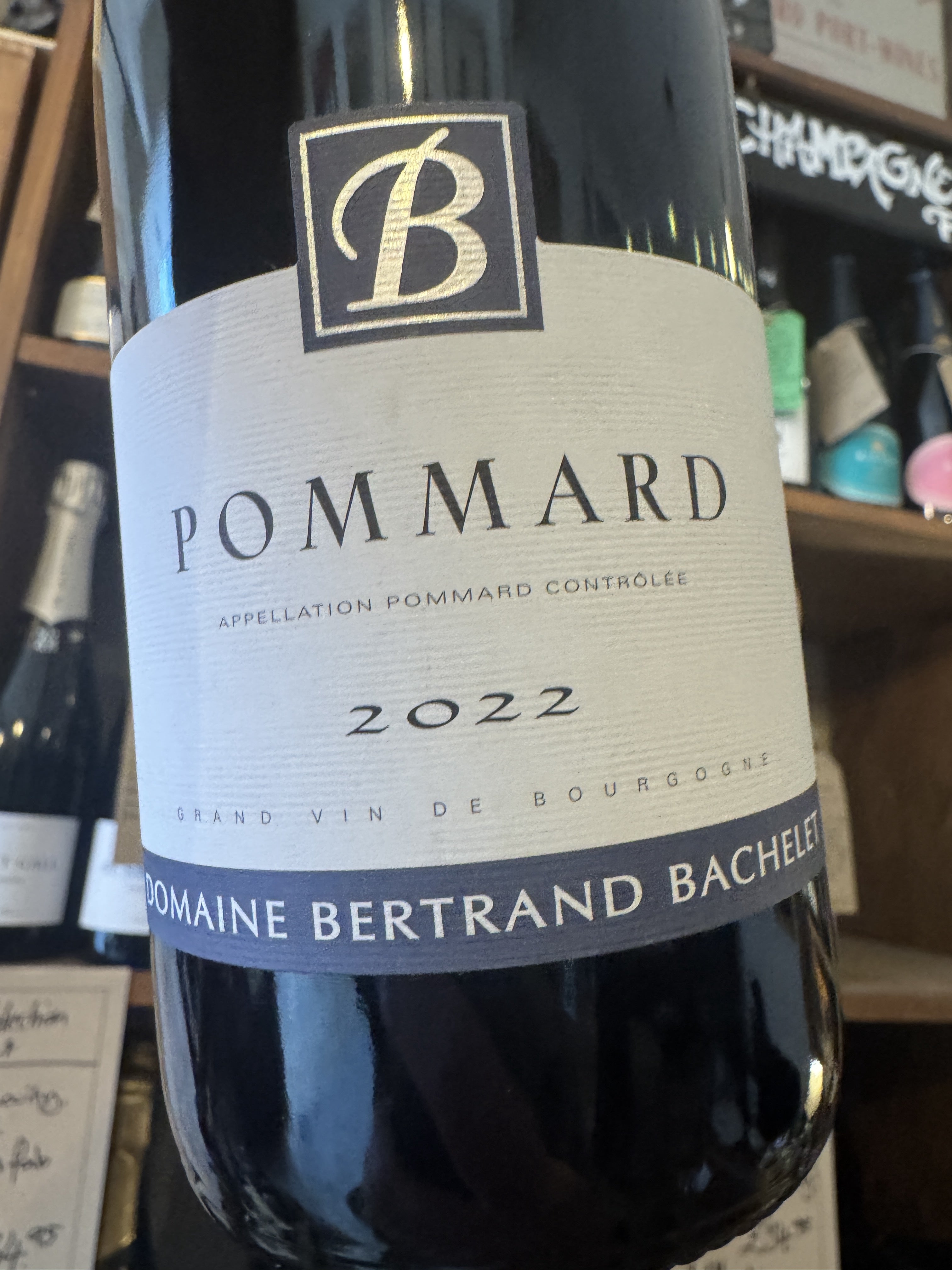 Domaine Bertrand Bachelet Pommard 2022 75cl