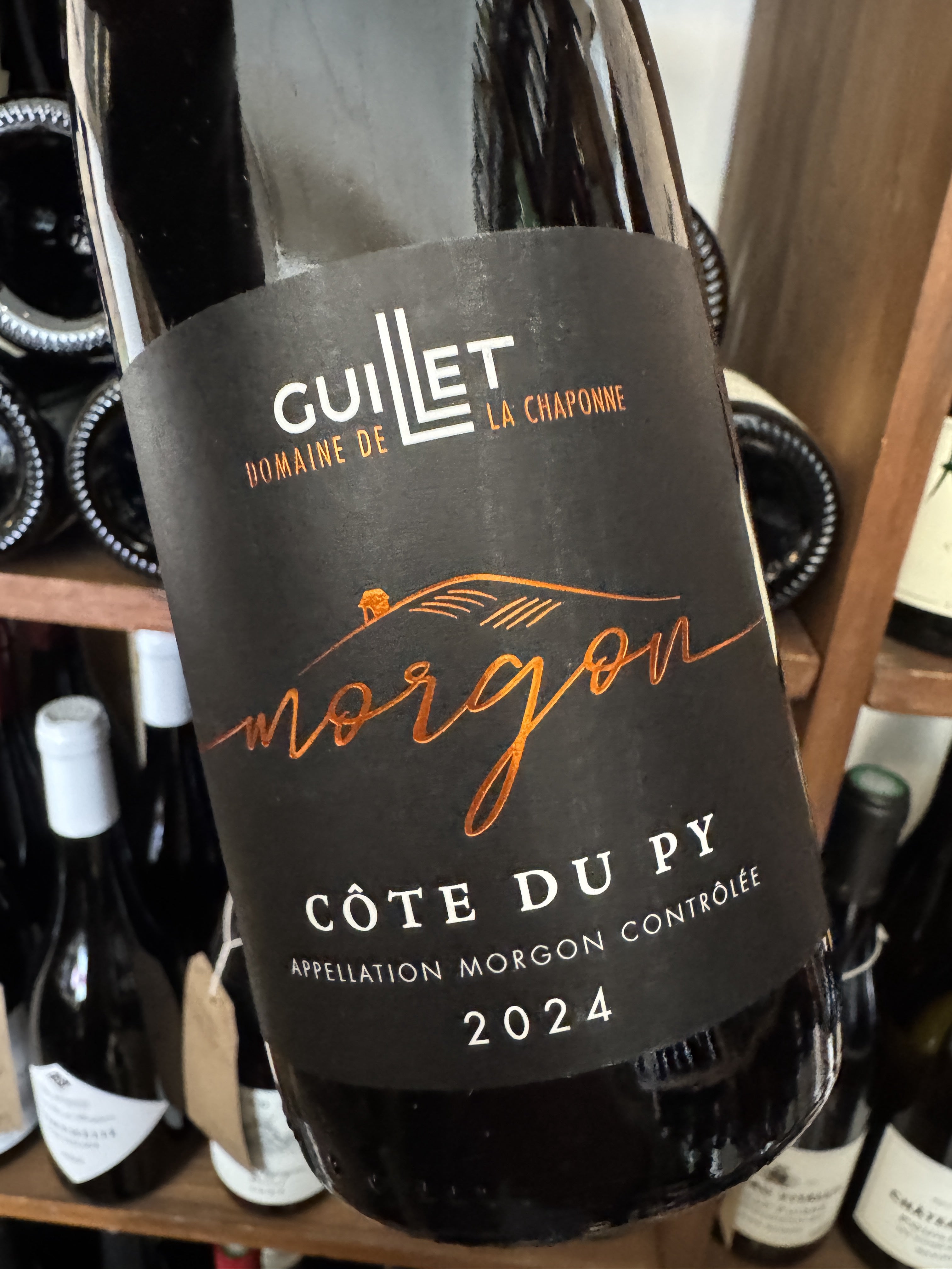 Domaine de la Chaponne Guillet Morgon Cote du Py 2024 75cl