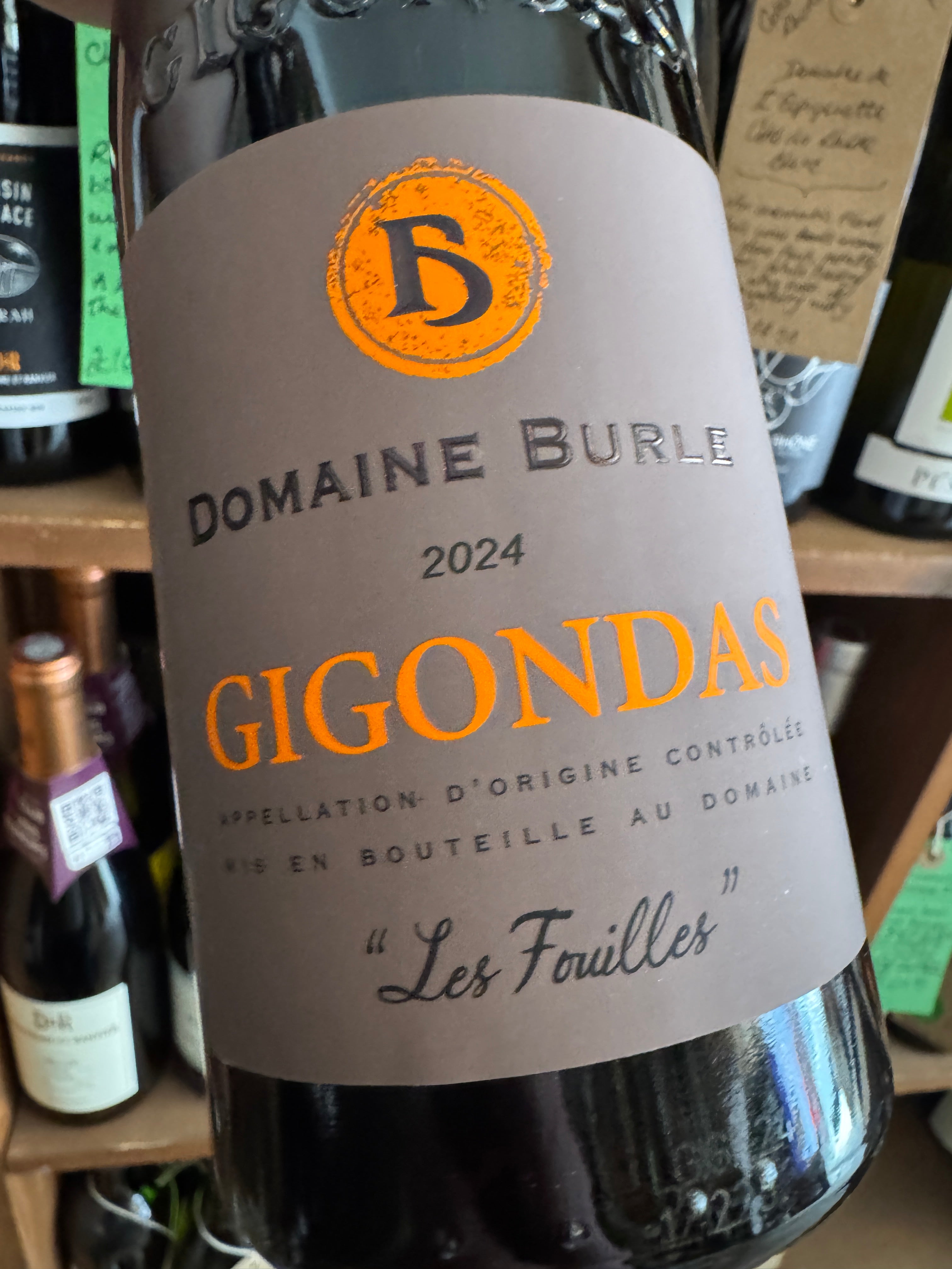 Domaine Florent & Damien Burle Gigondas Les Fouilles 2024 75cl