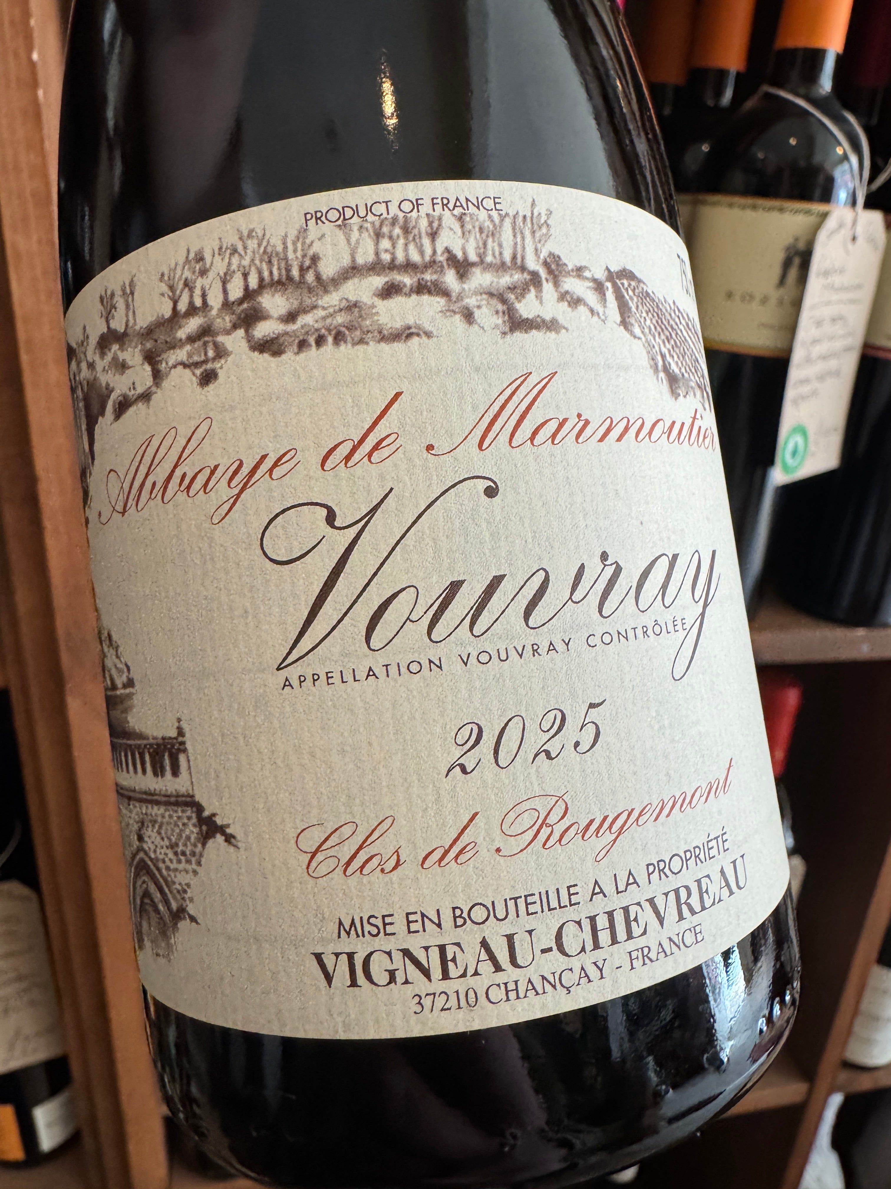 Domaine Vigneau-Chevreau Vouvray Clos de Rougemont 2025 75cl