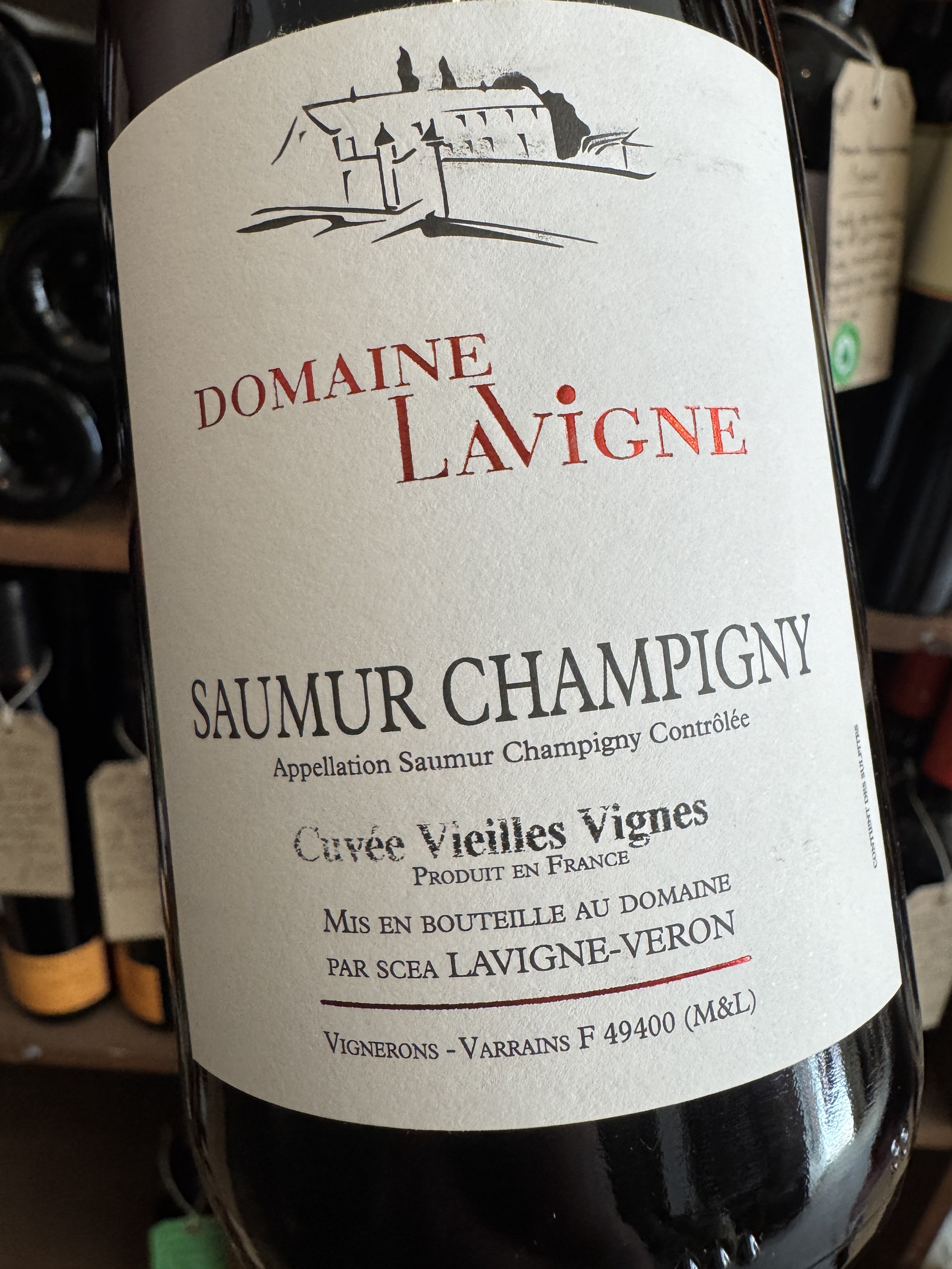 Domaine Lavigne Saumur-Champigny Vieilles Vignes 2024 75cl