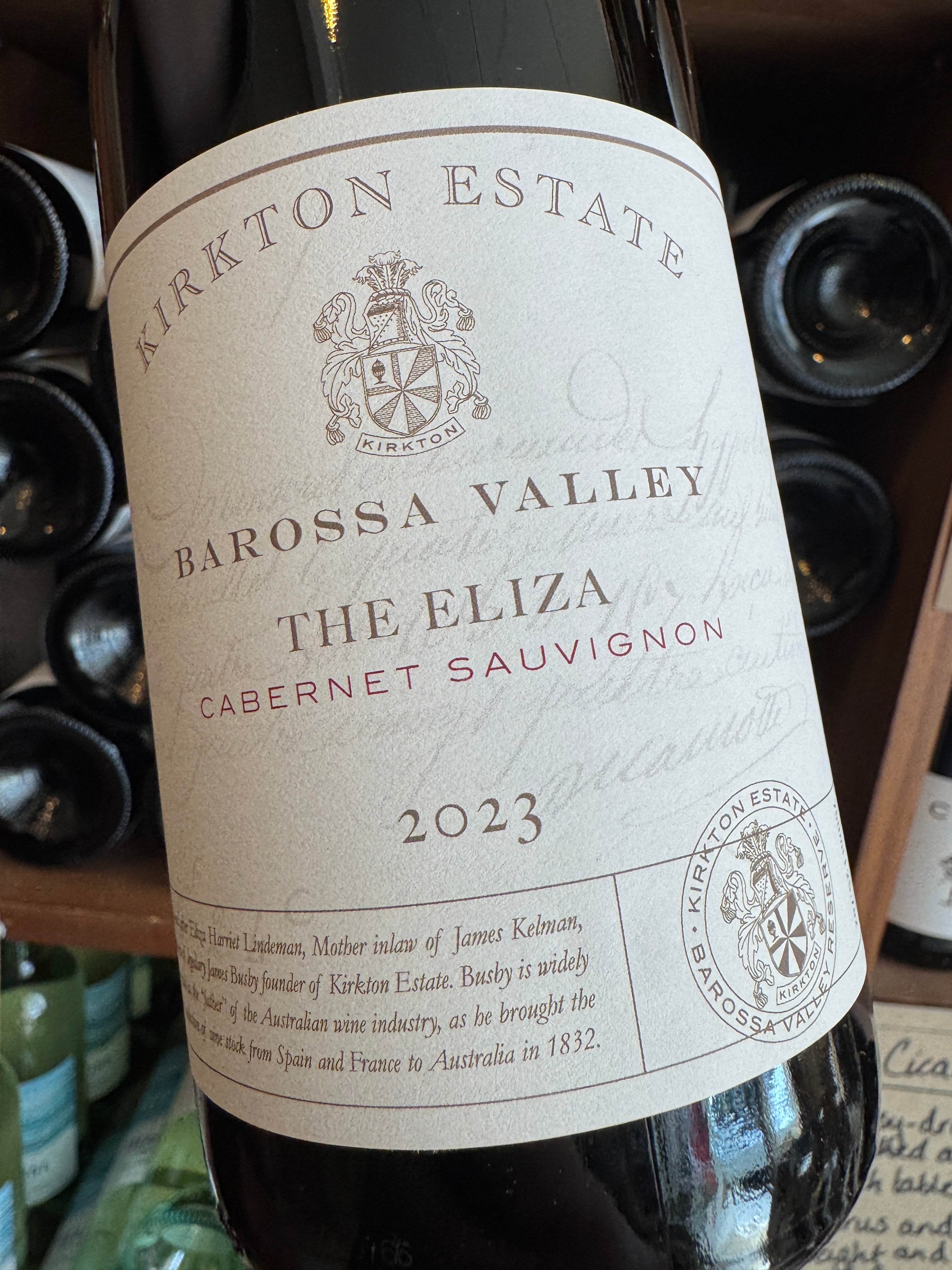 Kirkton Estate Eliza Single Estate Cabernet Sauvignon 2024 75cl