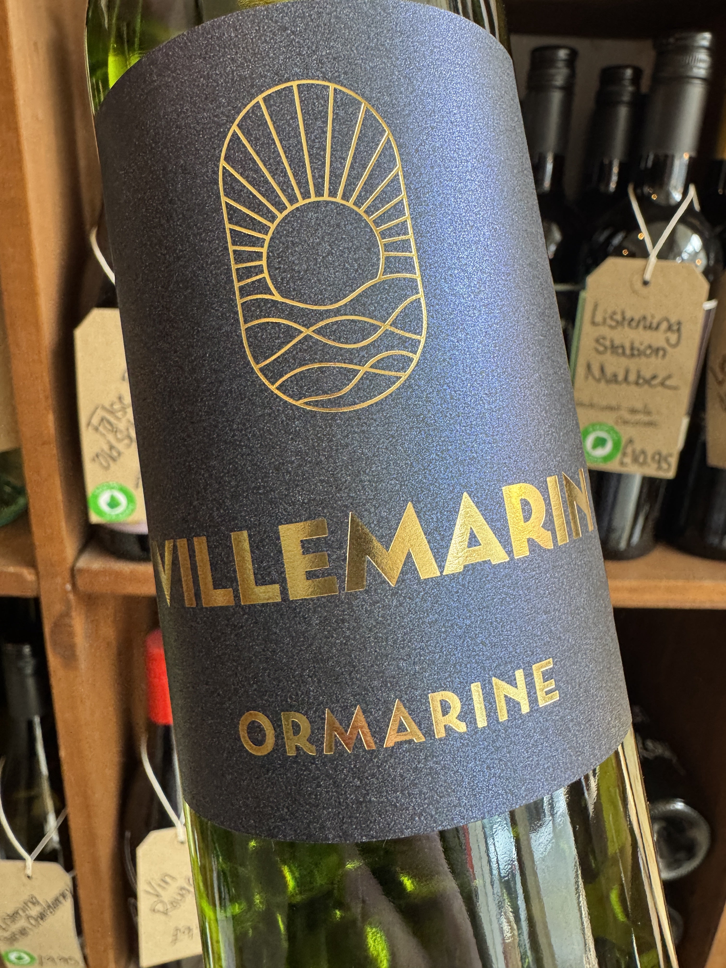 Villemarin Ormarine Cotes de Thau Blanc 2024 75cl