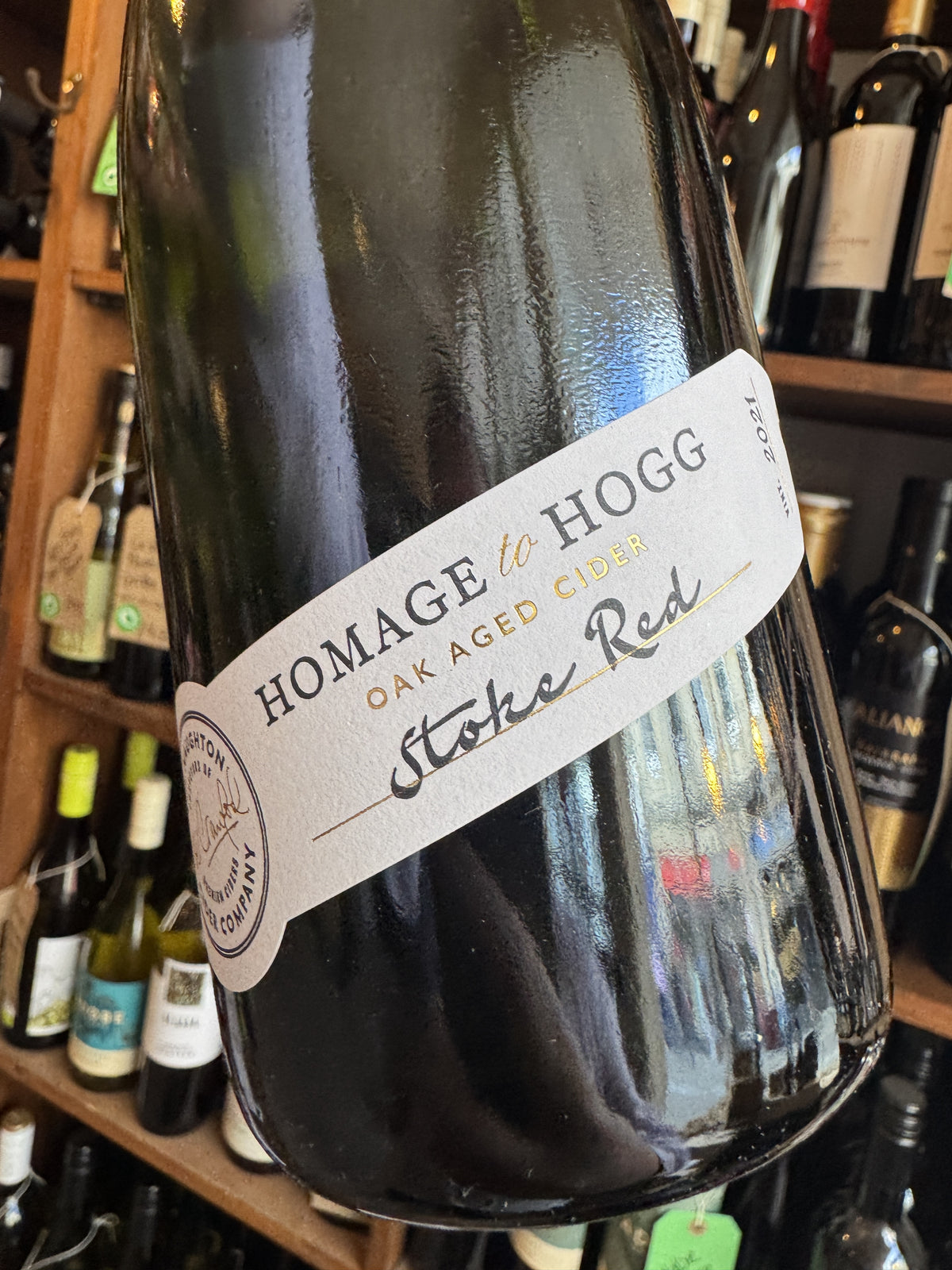 Naughton Cider Company Homage to Hogg Stoke Red 2021 75cl