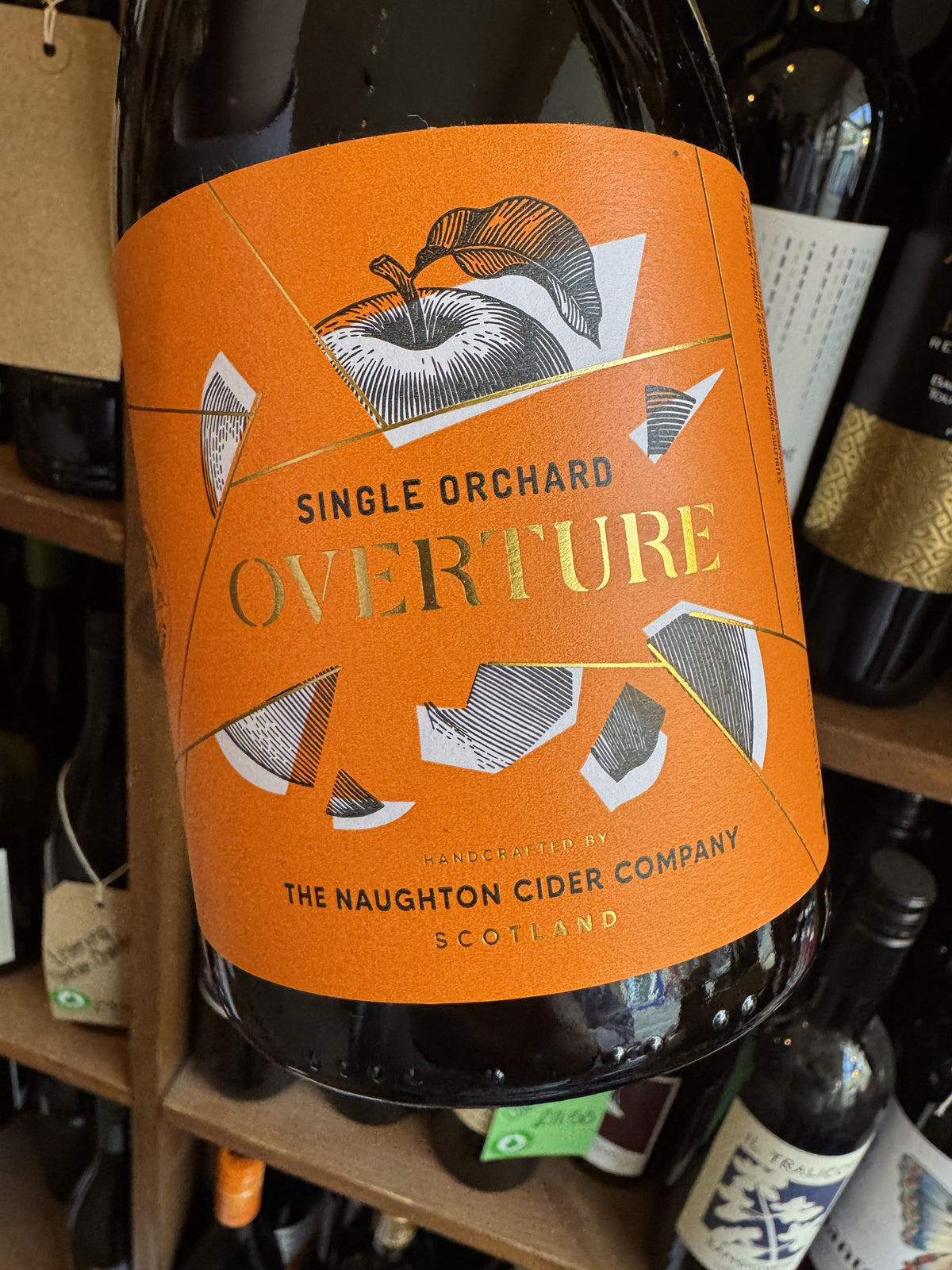 Naughton Cider Company Overture Single Orchard 2021 Orange Label 75cl