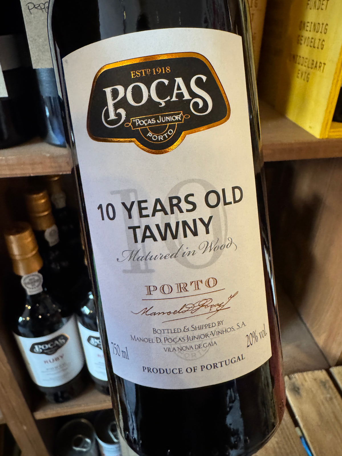 Pocas 10 Year Old Tawny Port 75cl