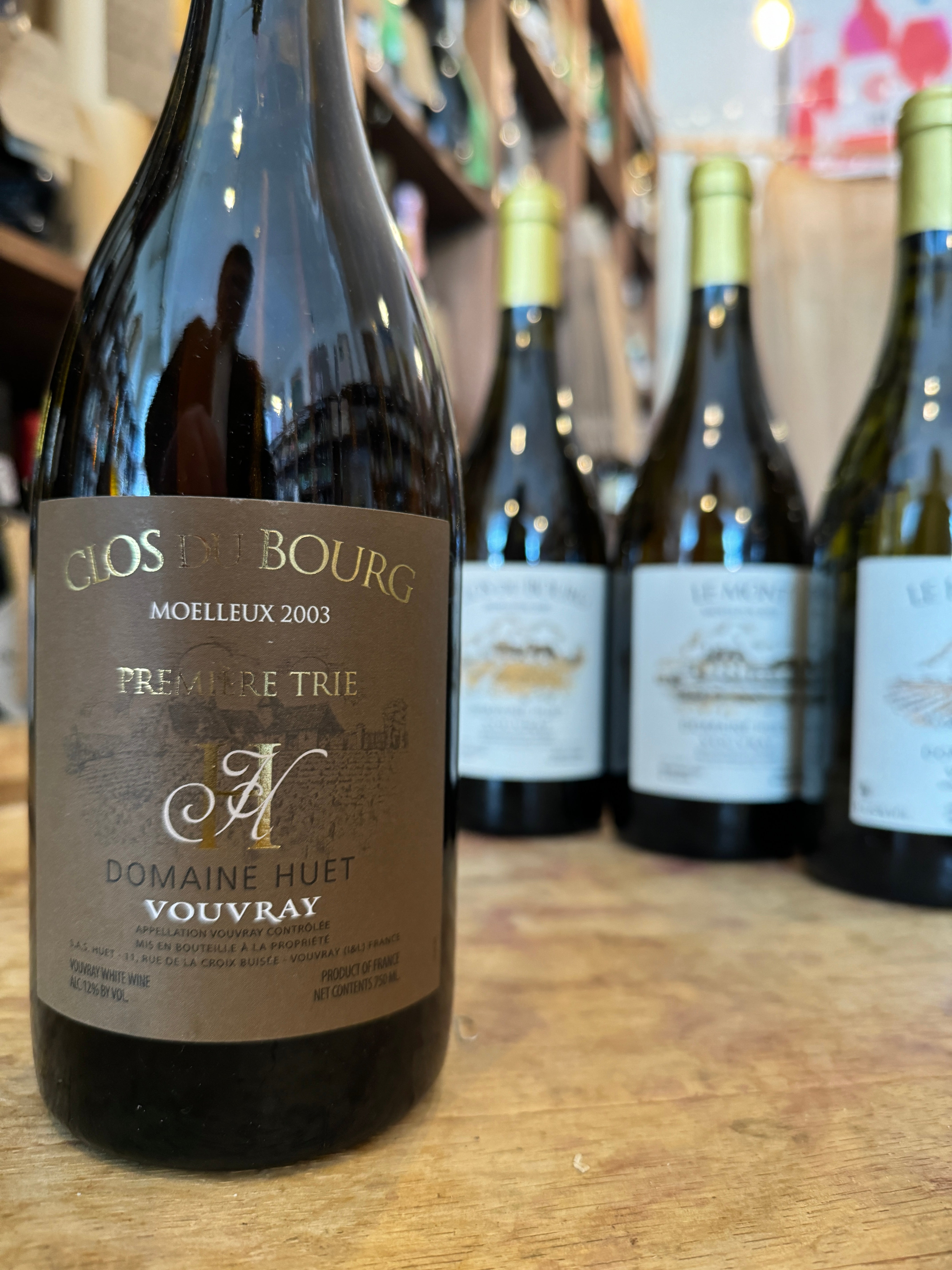 Domaine Huet Le Clos du Bourg Moelleux 1er Trie Vouvray 2003 75cl