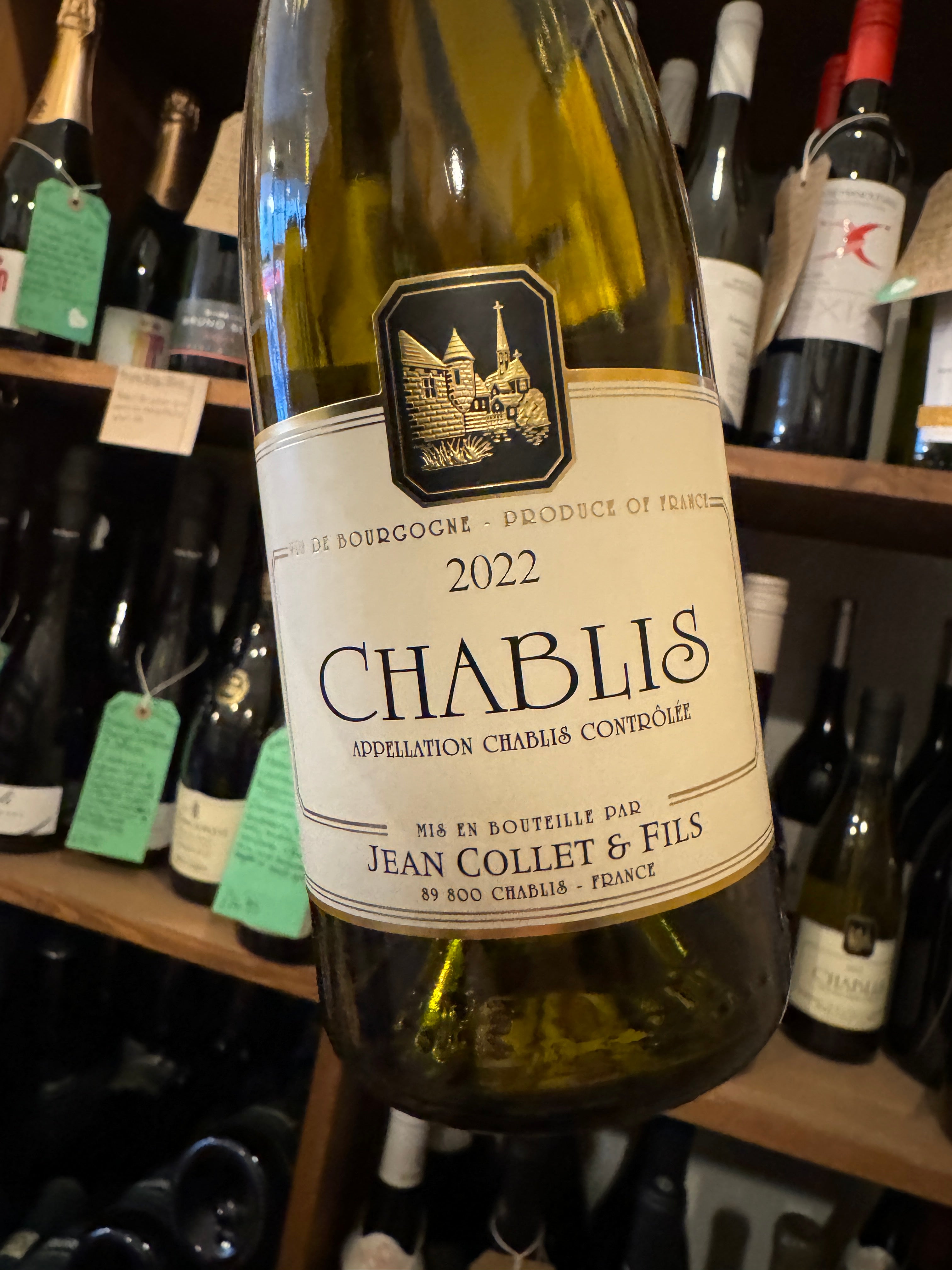 Collet Chablis Half Bottle 2022 37.5cl