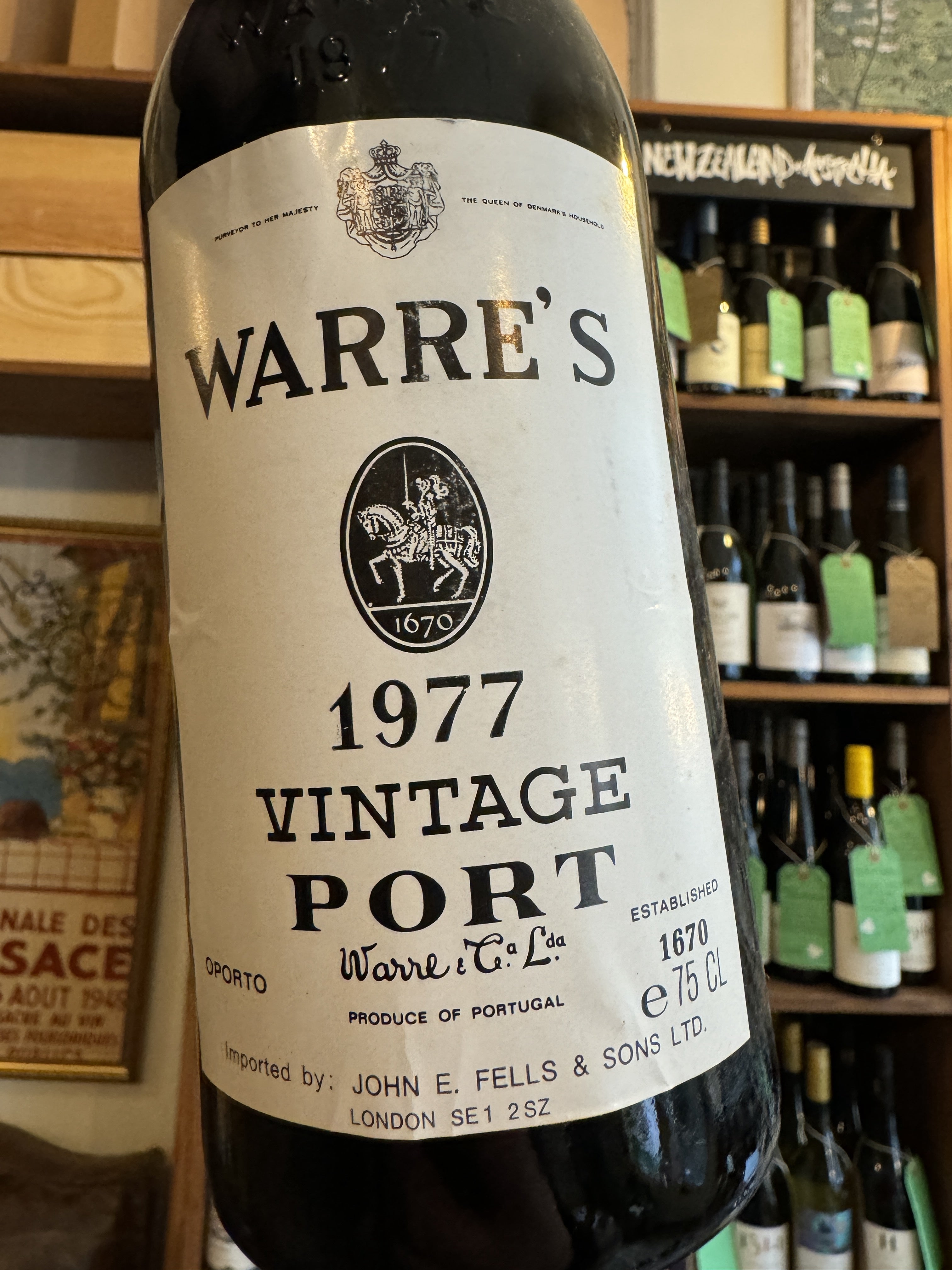 Warre's Vintage Port 1977 75cl