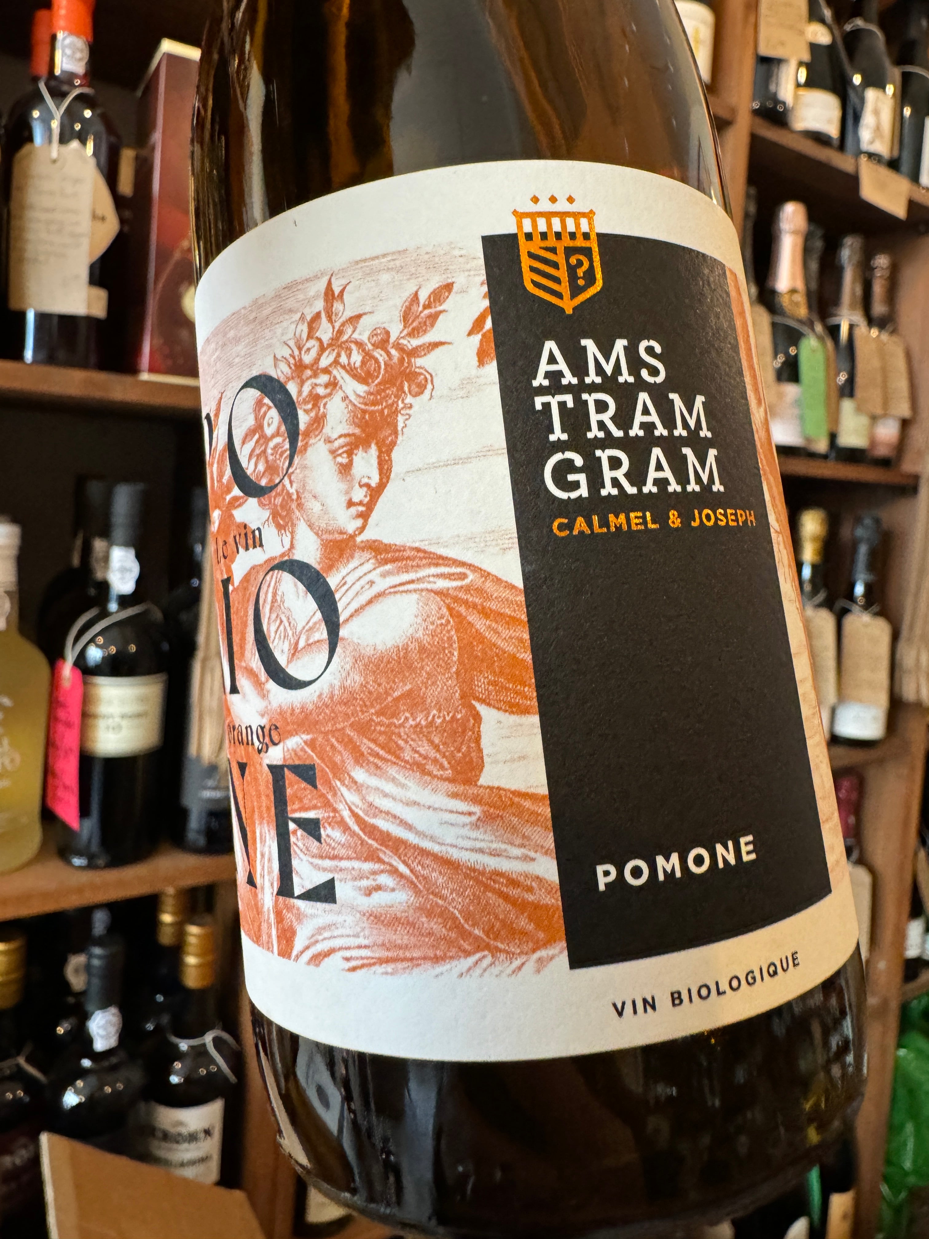 Calmel & Joseph Ams Tram Gram Pomone Vin Orange Wine 2023 75cl – St ...