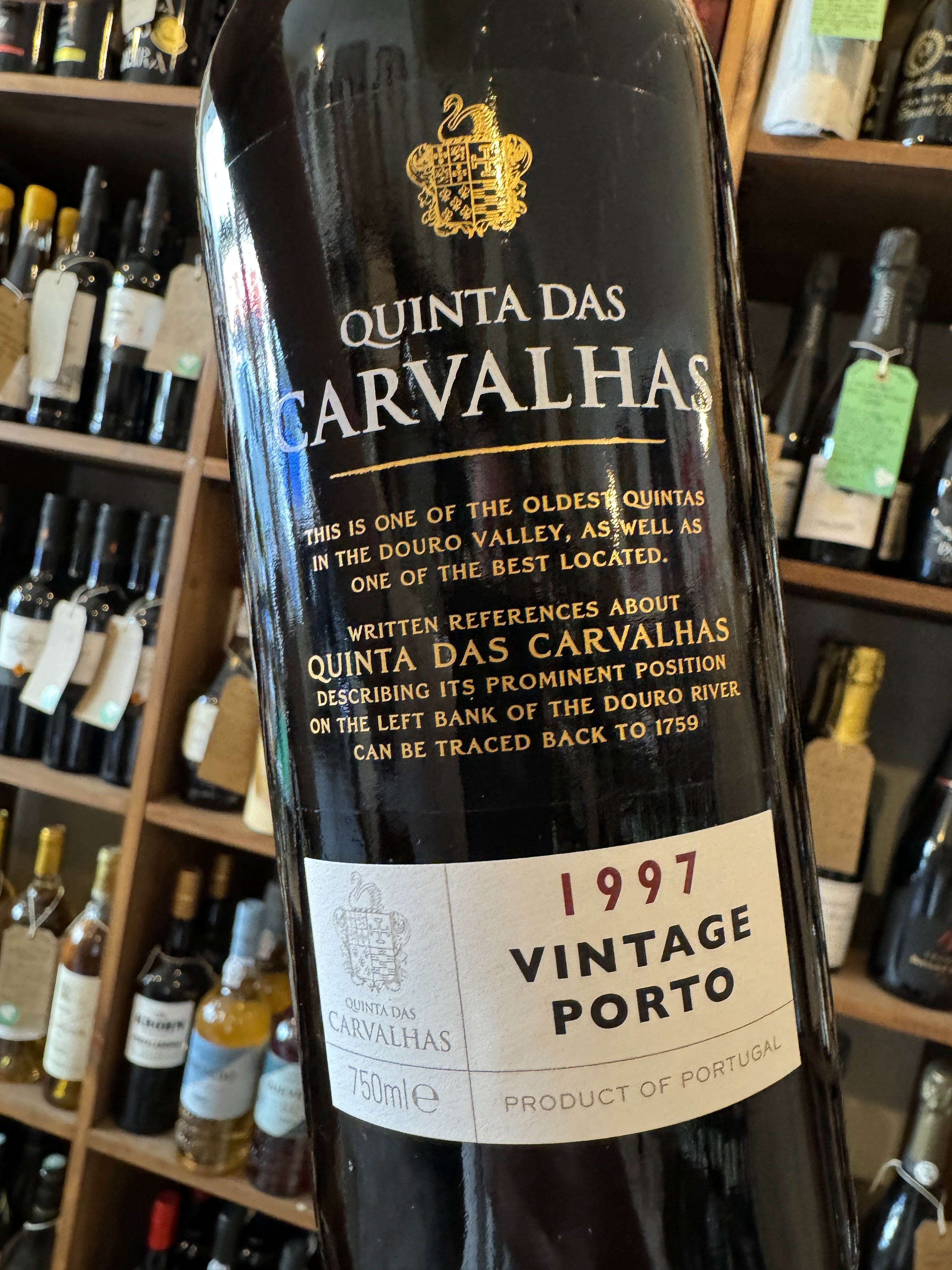 Quinta das Carvalhas Vintage Port 1997 75cl – St Andrews