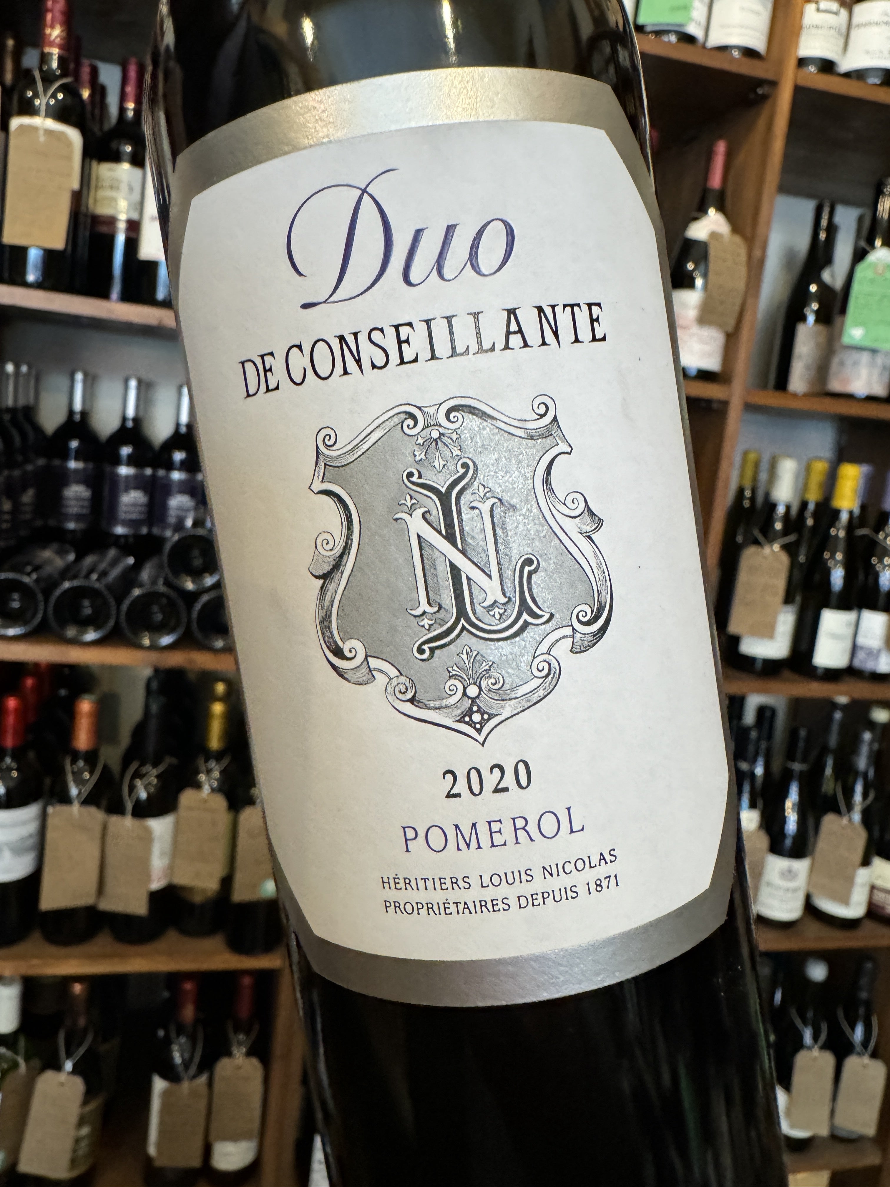 Duo de Conseillante 2020 75cl