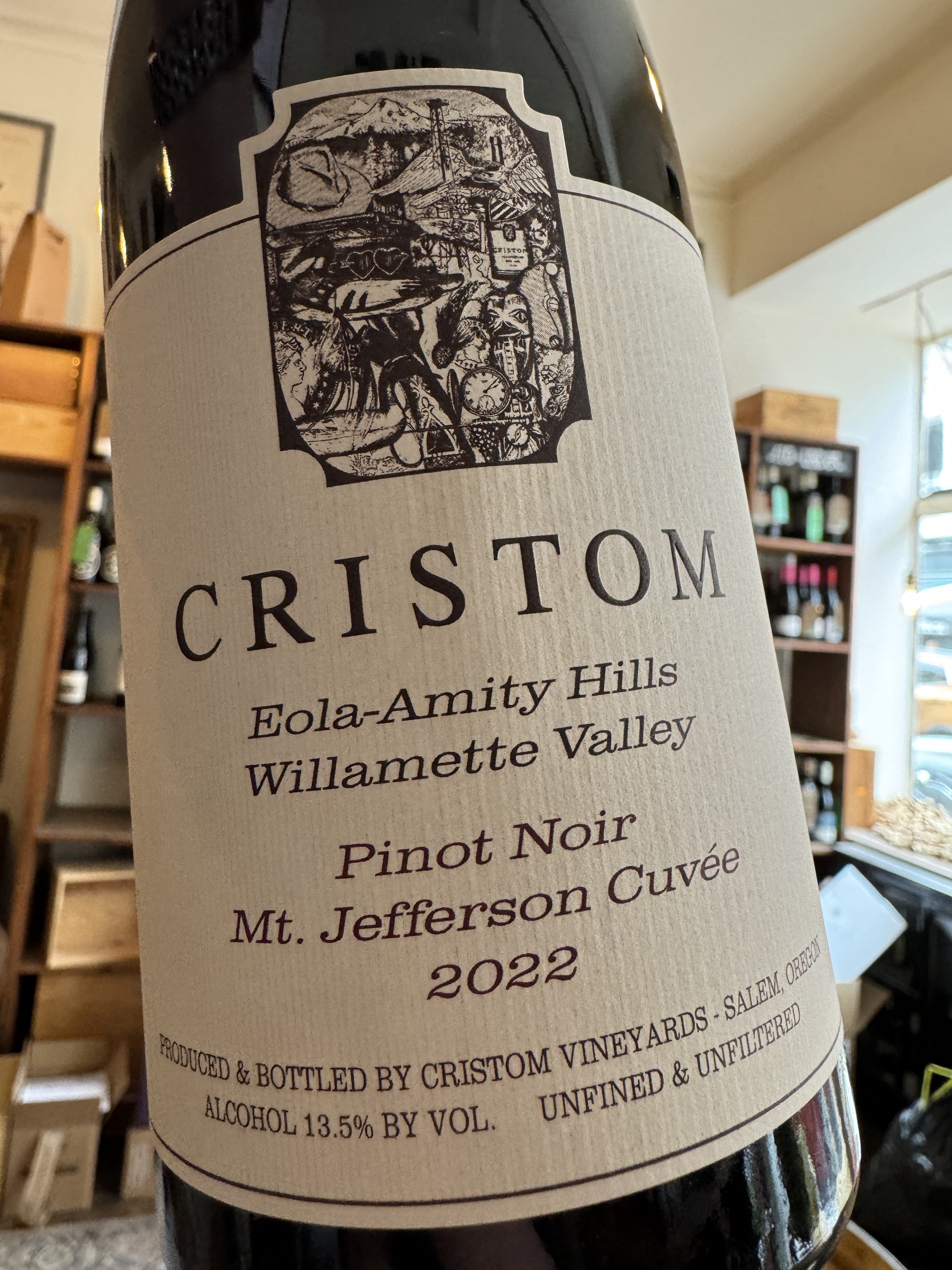 Eola Amity Hills Cristom Pinot Noir 2016 Eola Amity Hills 2022