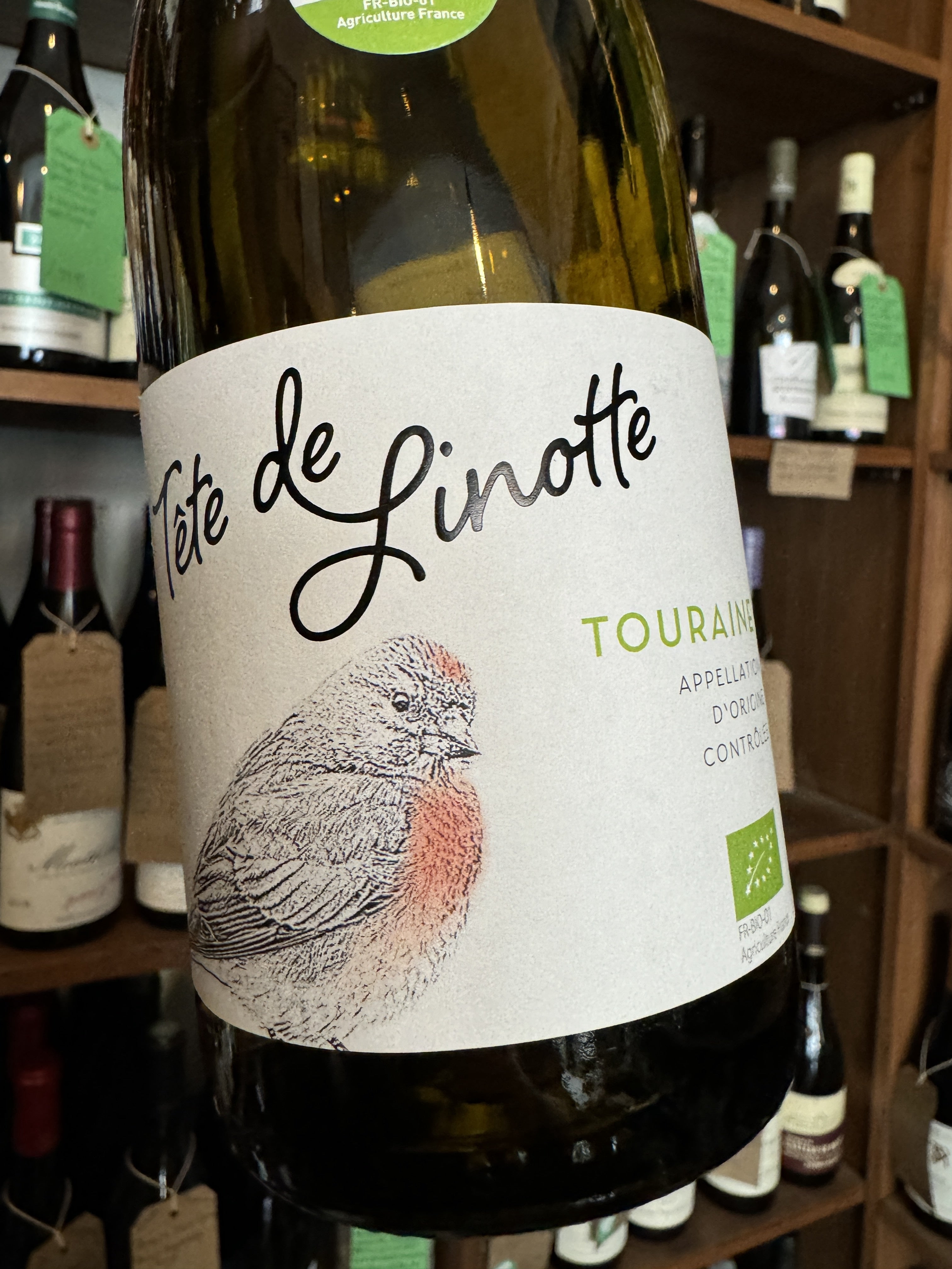 Tete de Linotte Touraine Sauvignon Blanc 2022 75cl