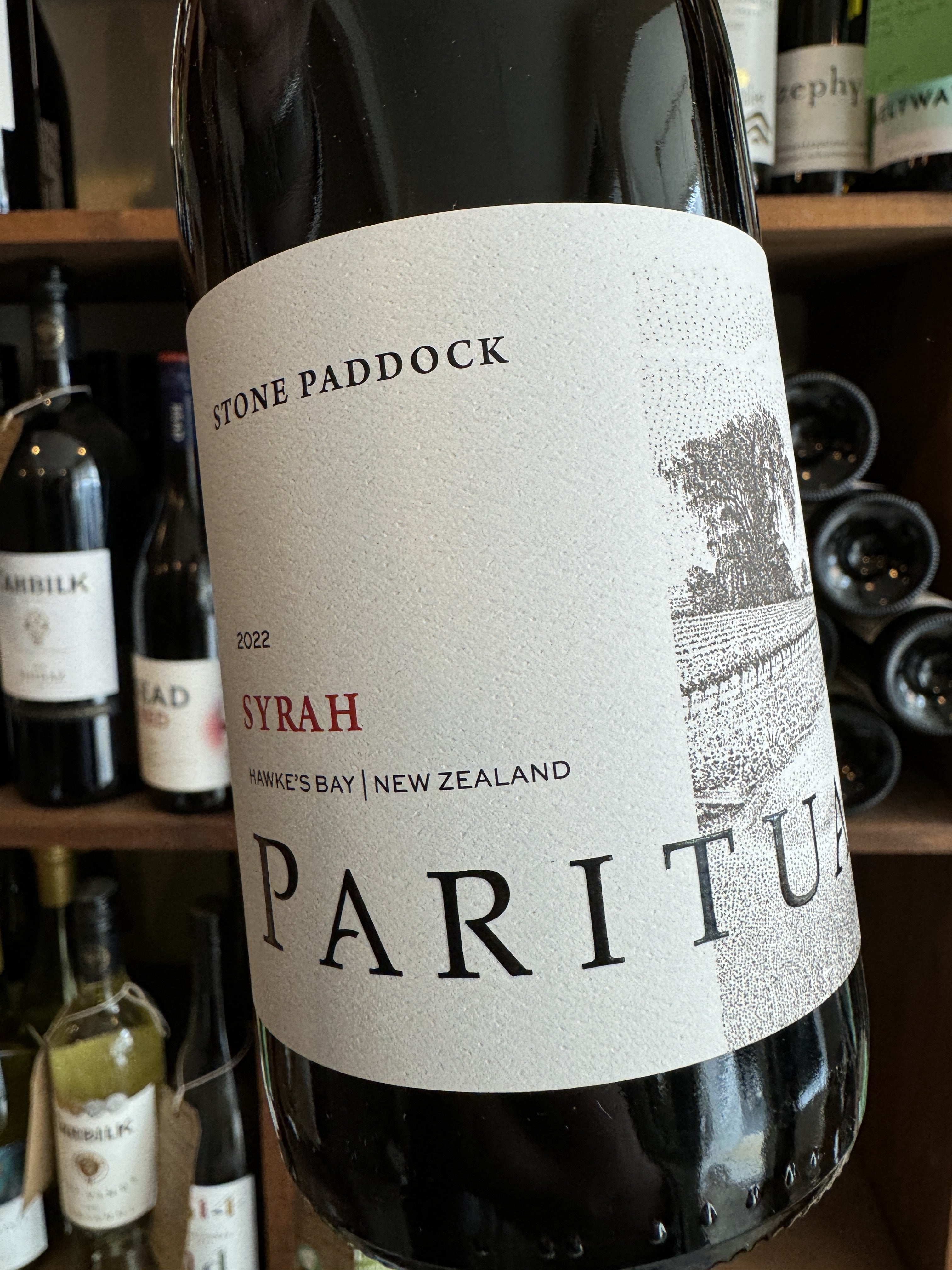 Paritua 'Stone Paddock' Syrah 2022 75cl – St Andrews Wine Company Ltd