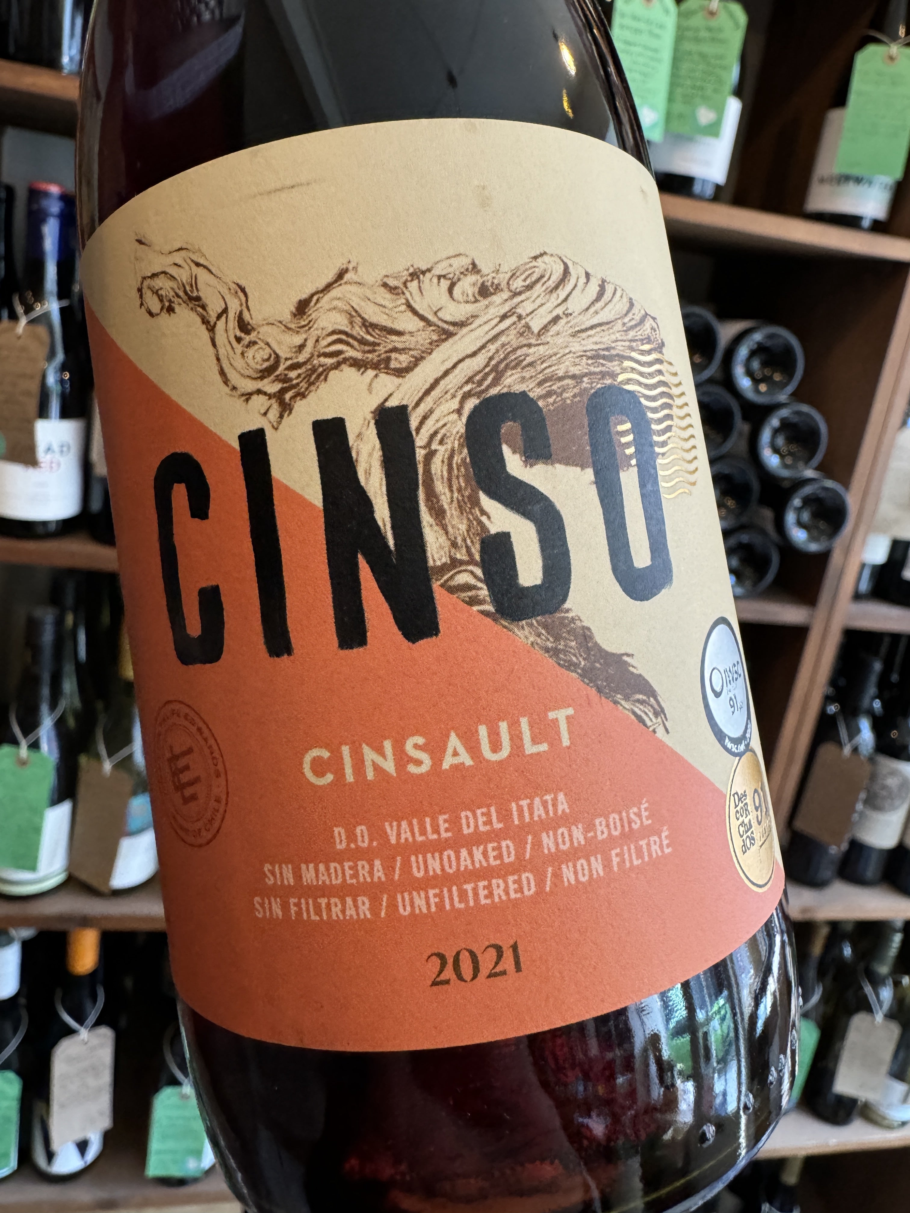 Cinso Cinsault 2021 75cl