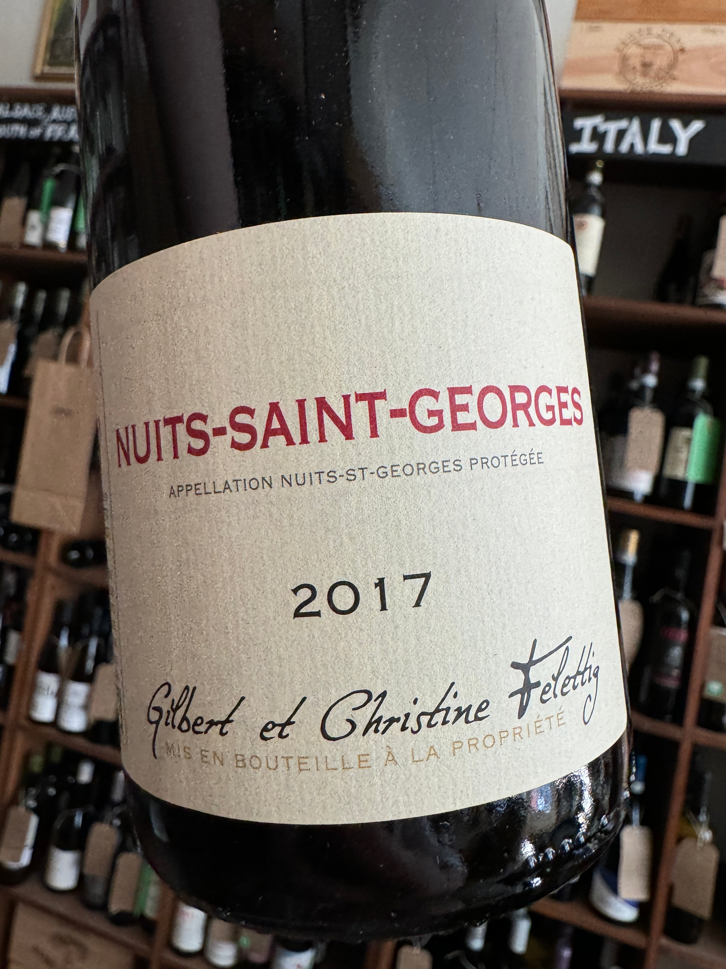 Domaine Felettig Nuits Saint Georges 2017 75cl