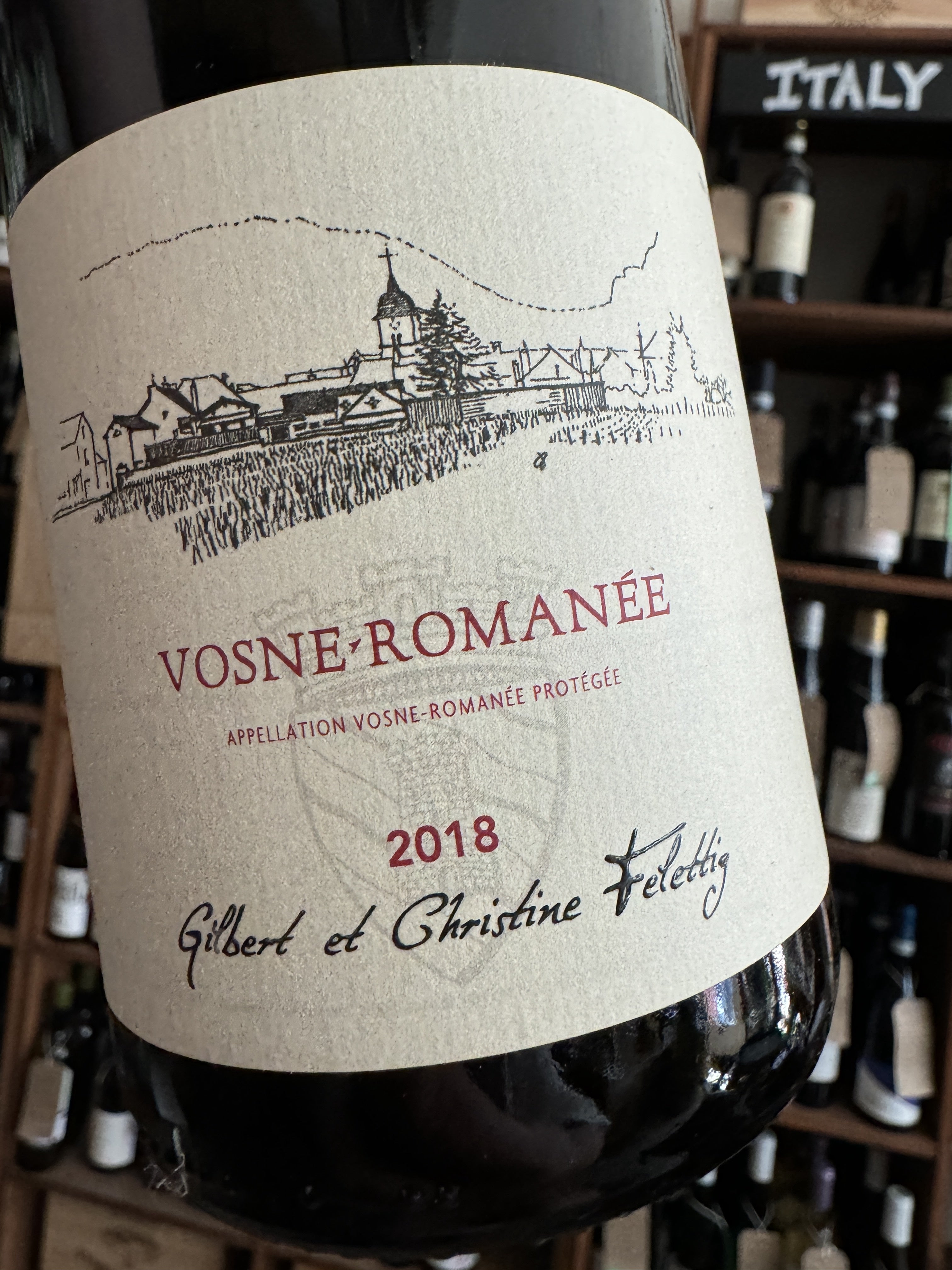 Domaine Felettig Vosne Romanee 2018 75cl
