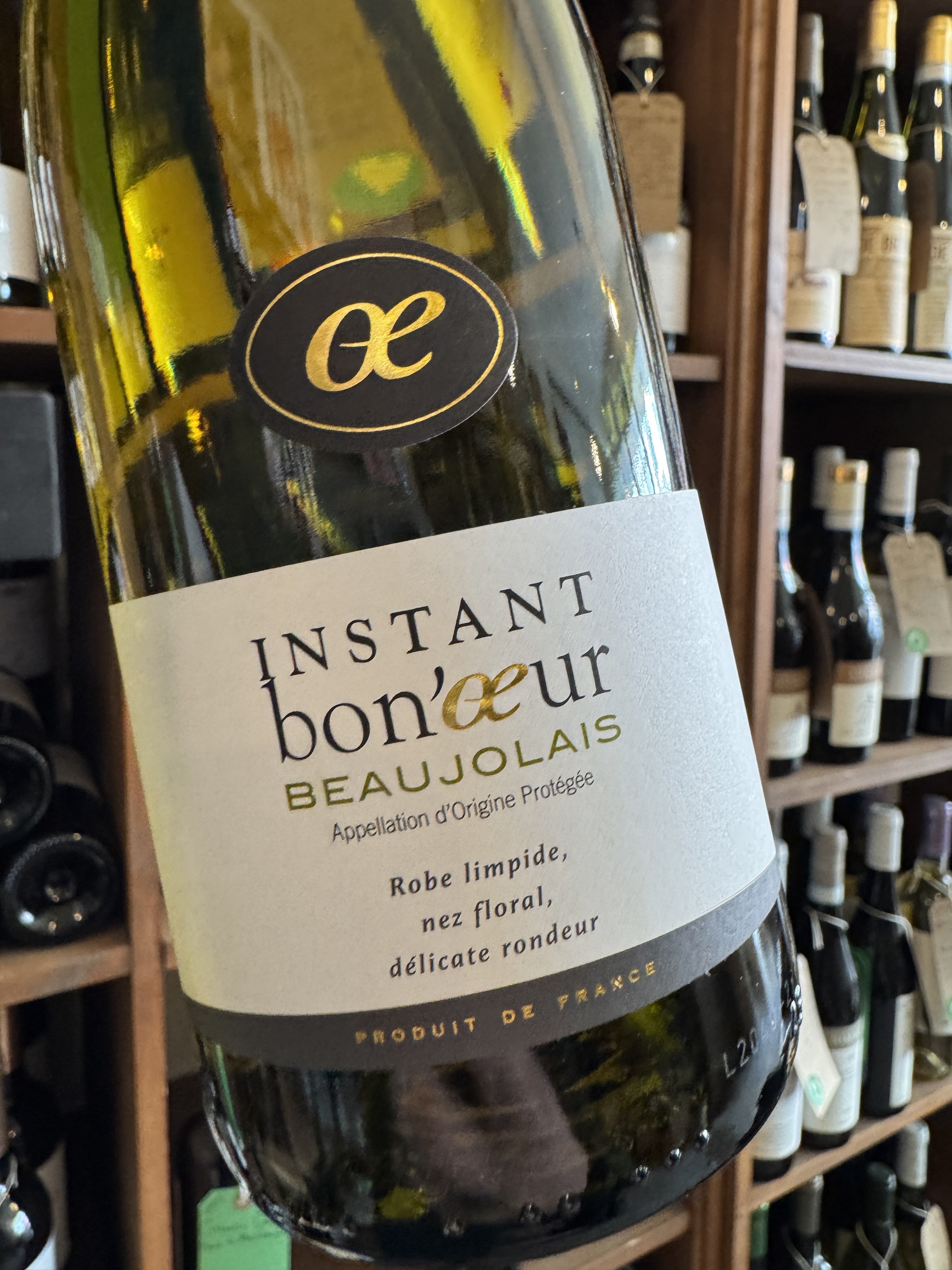 Oedoria Beaujolais Blanc Instant Bonheur 2021 75cl