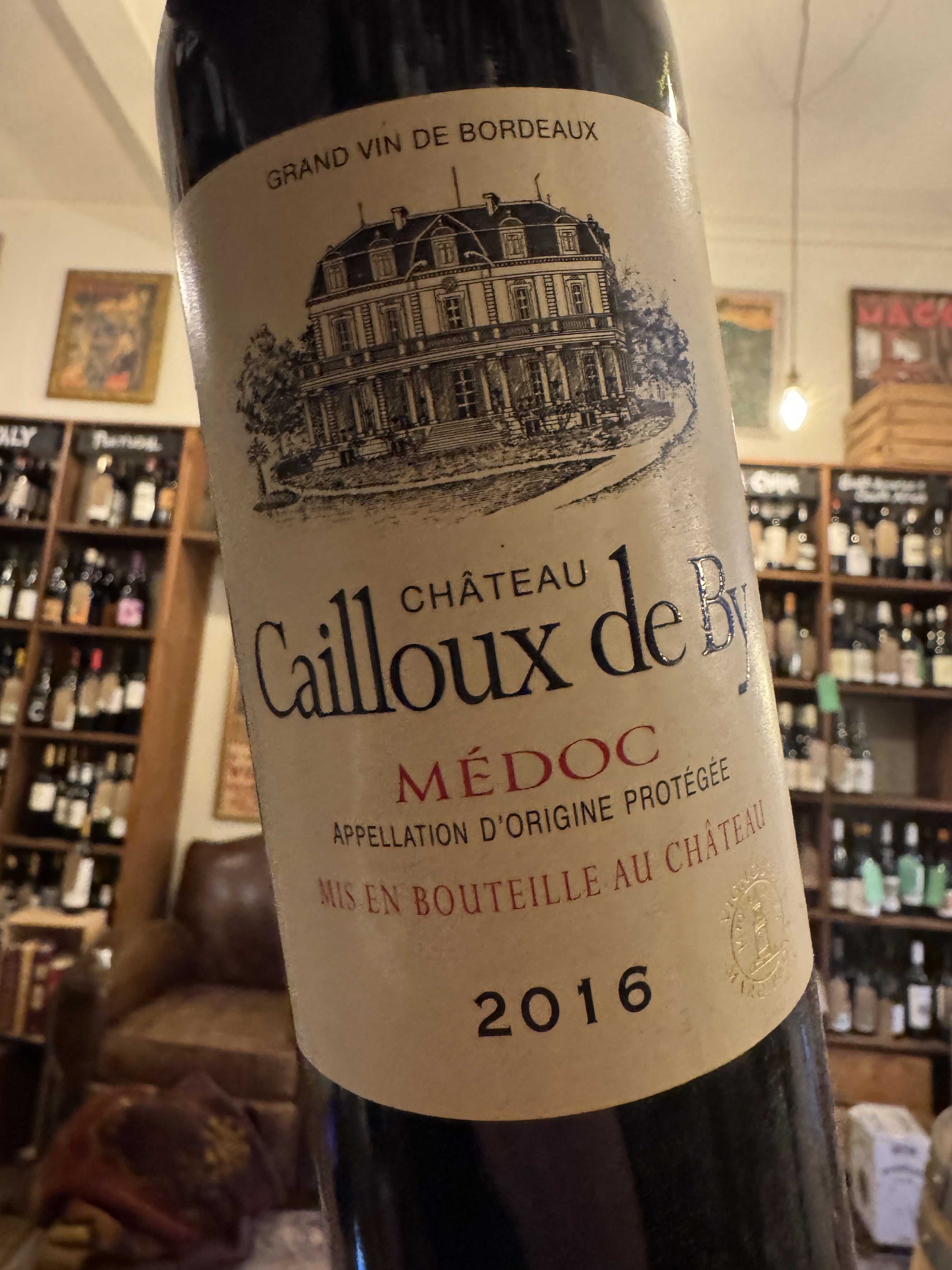 Chateau Cailloux de By 2016 75cl
