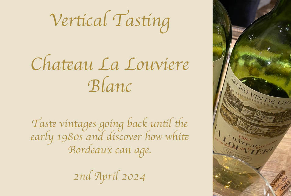 La Louviere Blanc Vertical Tasting