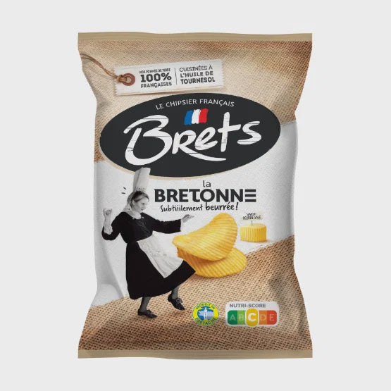 Brets Potato Salty Butter Crisps 125g