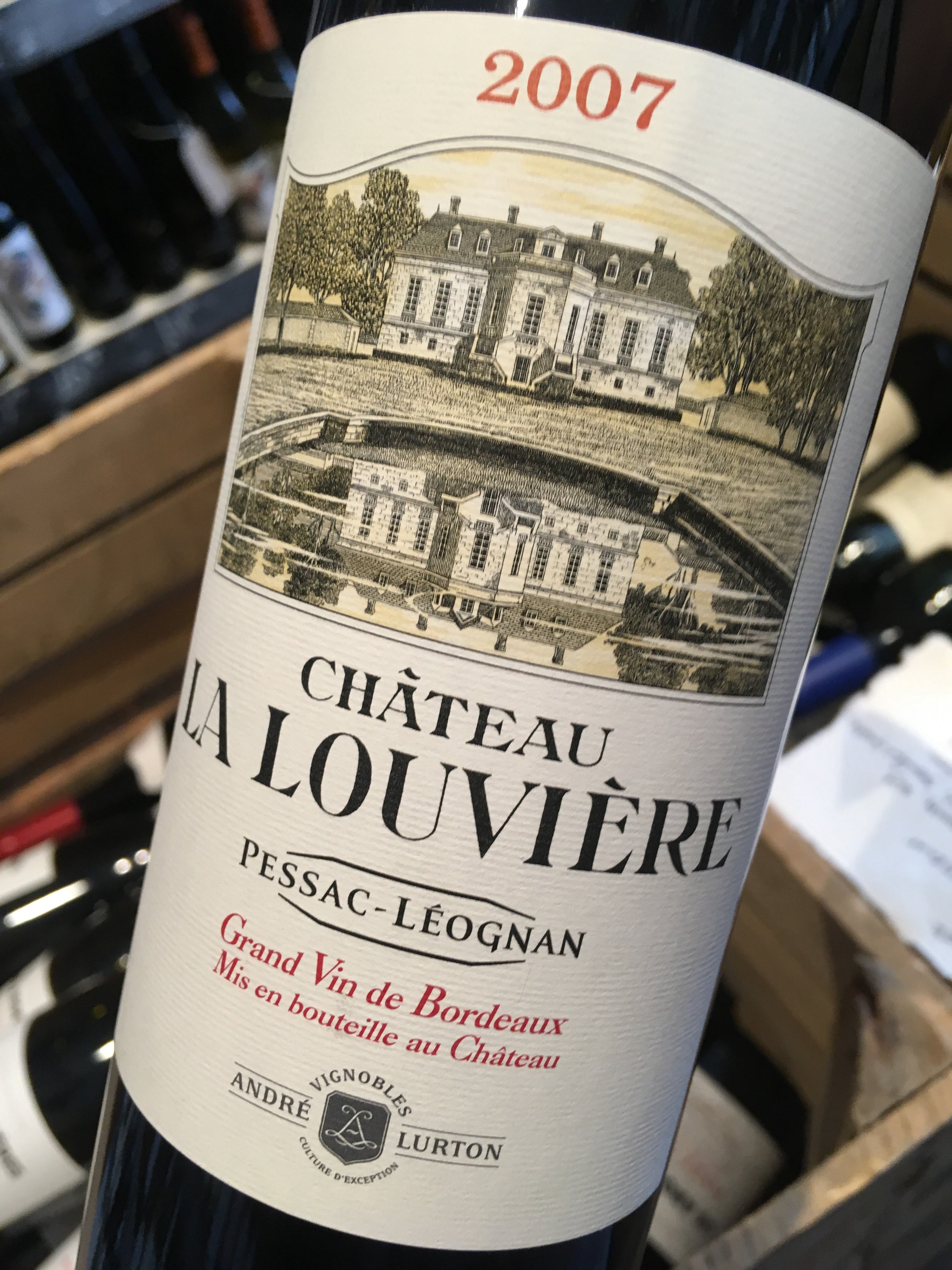 Chateau La Louviere Rouge 2007 75cl