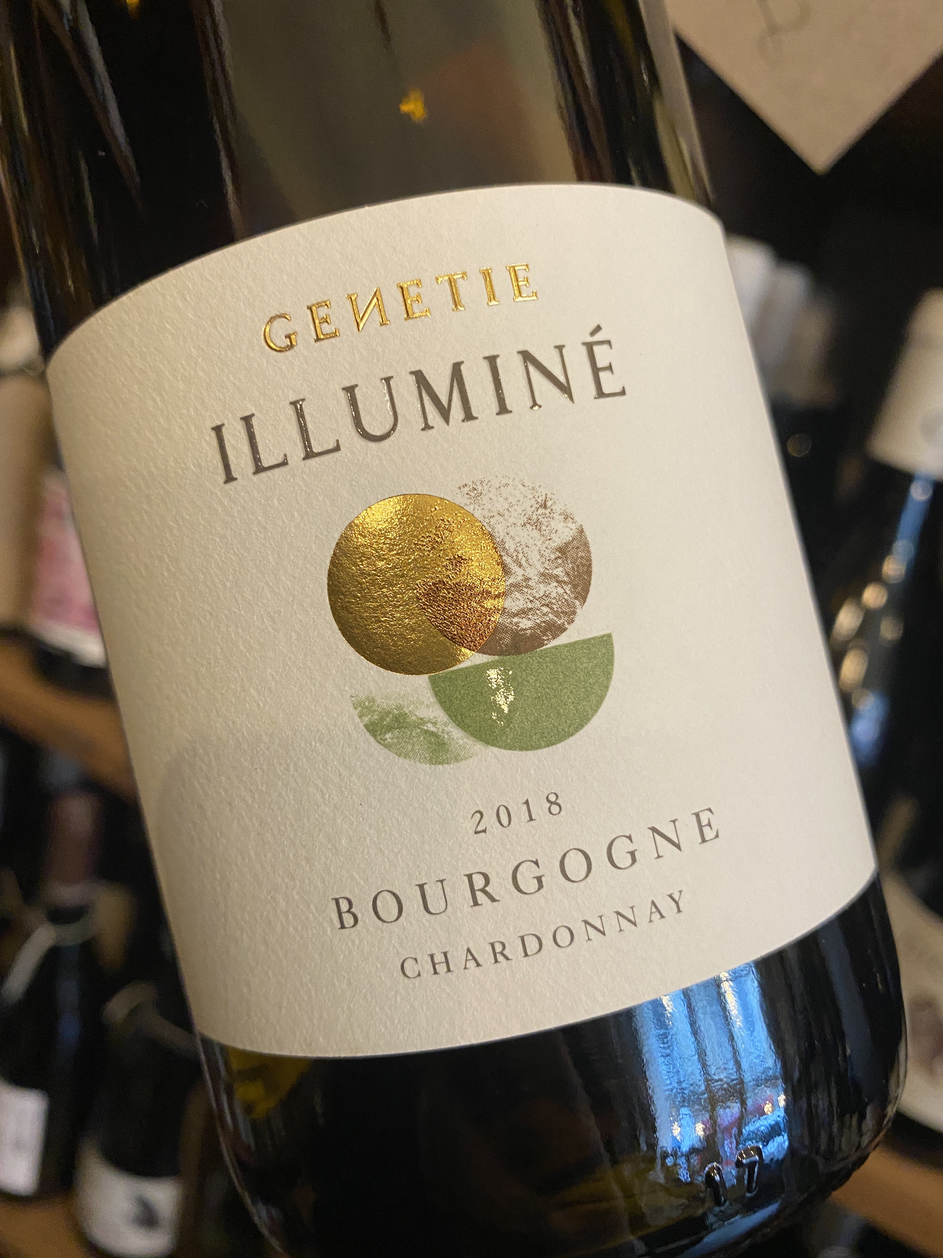 Genetie Bourgogne Chardonnay Illumine 2018 75cl