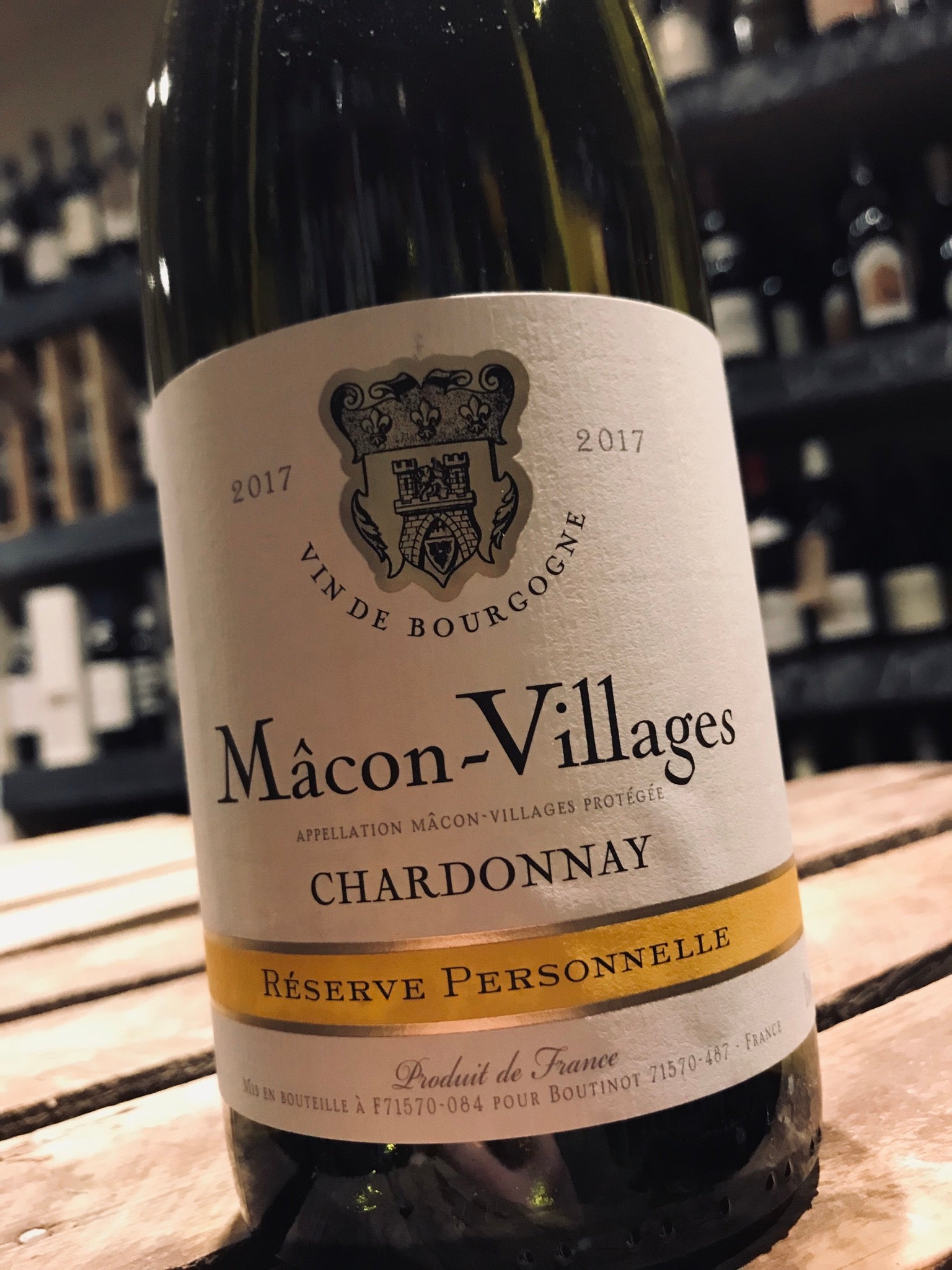 Reserve Personnelle Macon Villages 2016/17 75cl