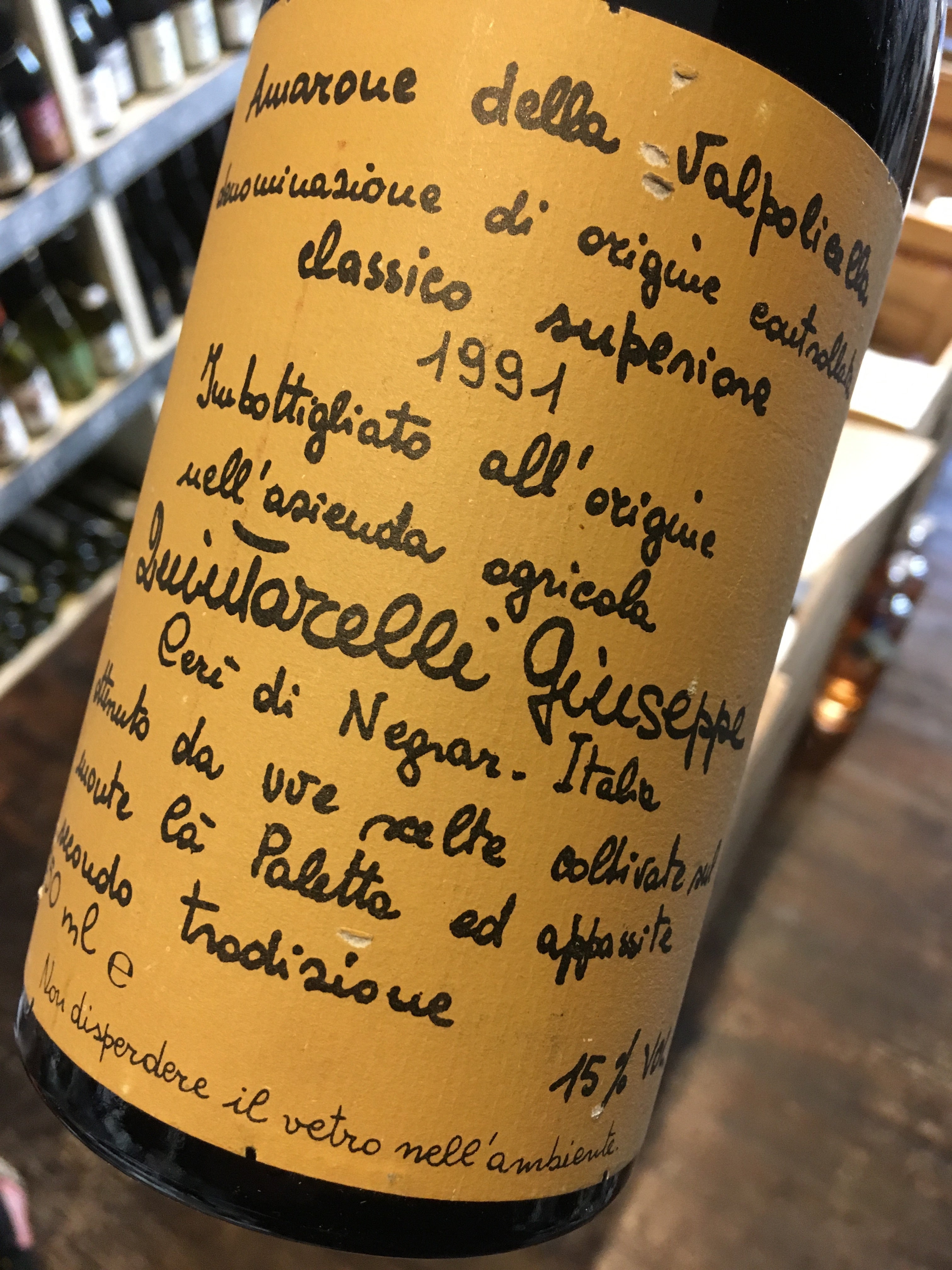 Quintarelli Amarone 1991 75cl
