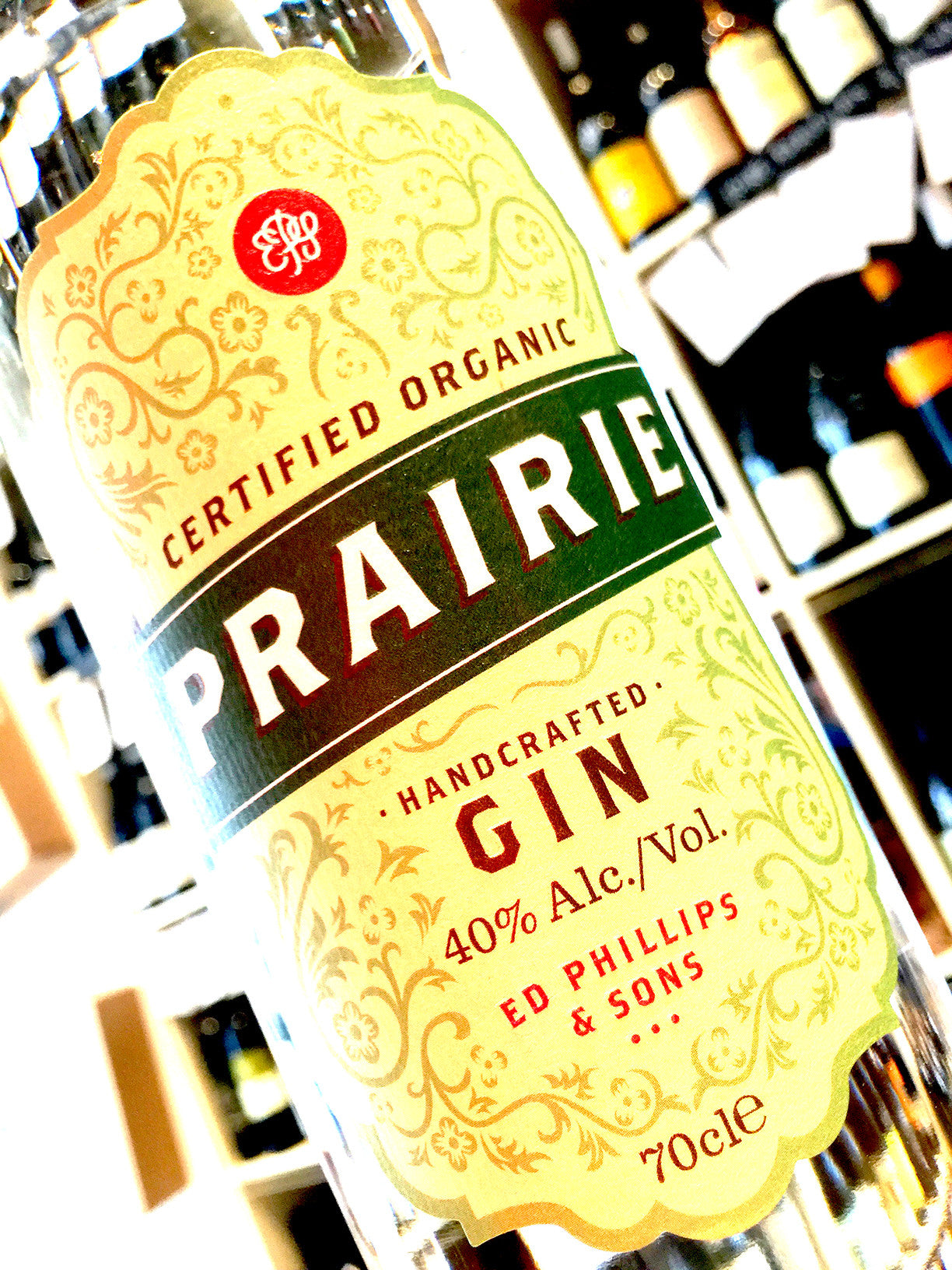Prairie Organic Gin 70cl