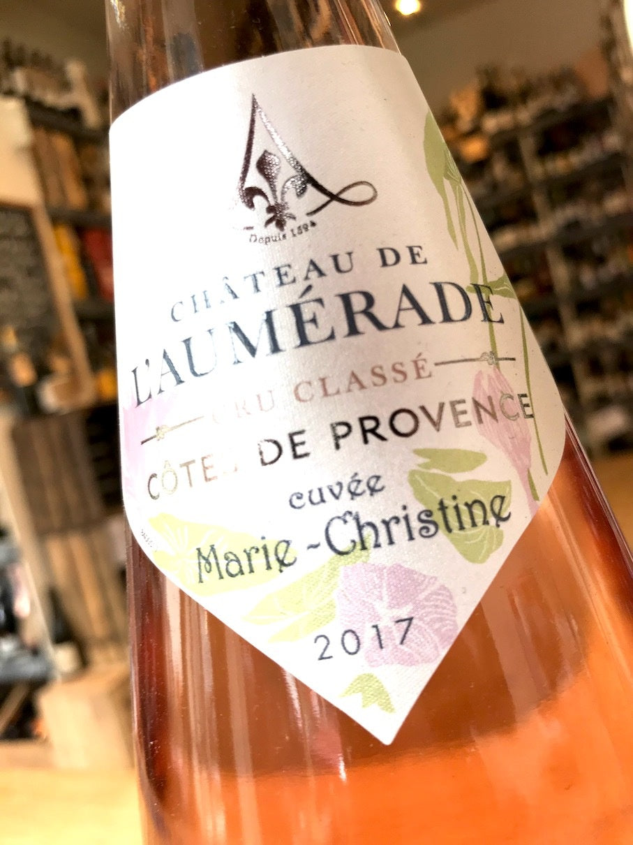 Chateau de l'Aumerade Cuvee Marie Christine Rose 2017 75cl